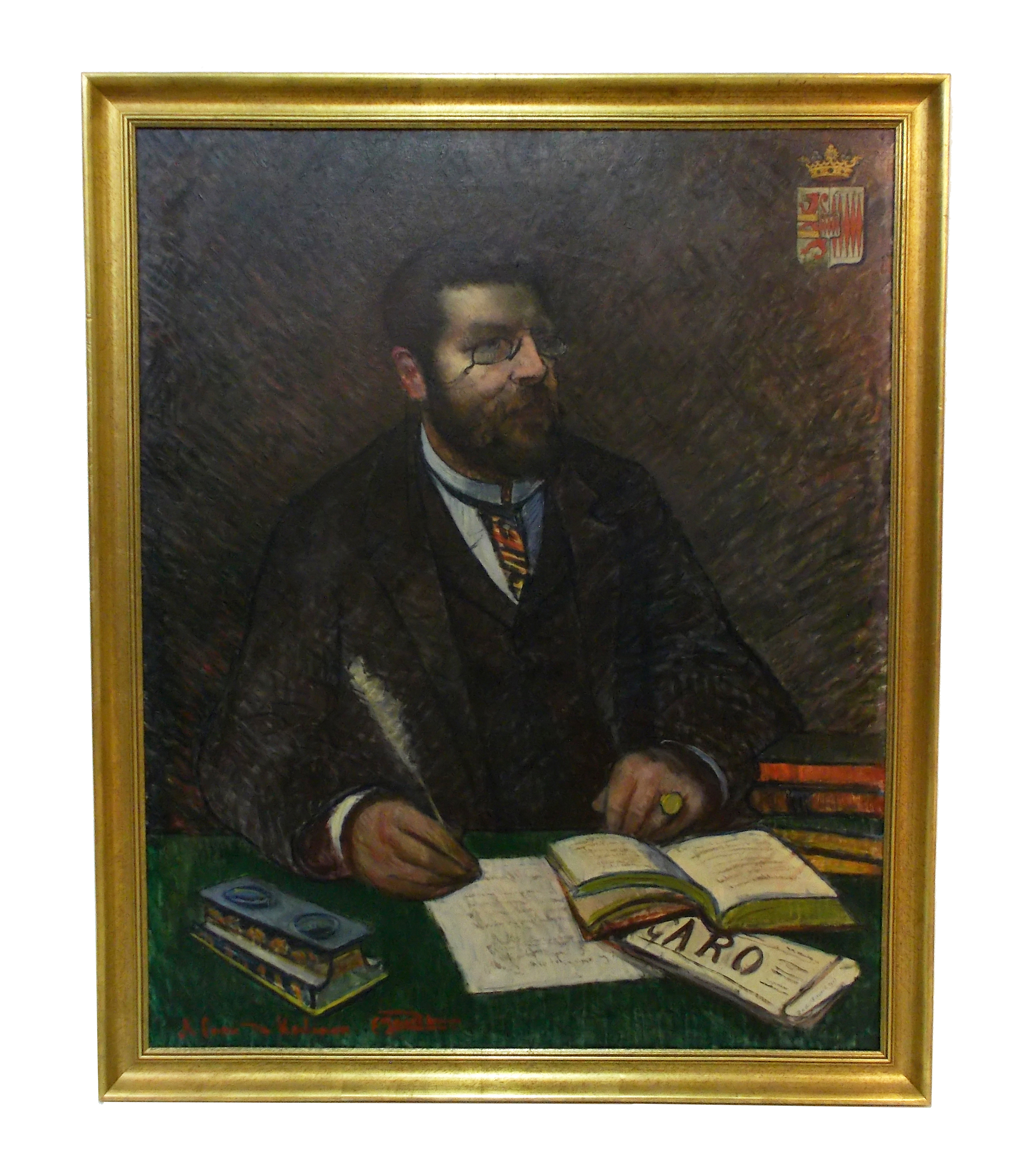 Portrait de Le Gall de Kerlinou, Emile Jourdan, 19e siècle