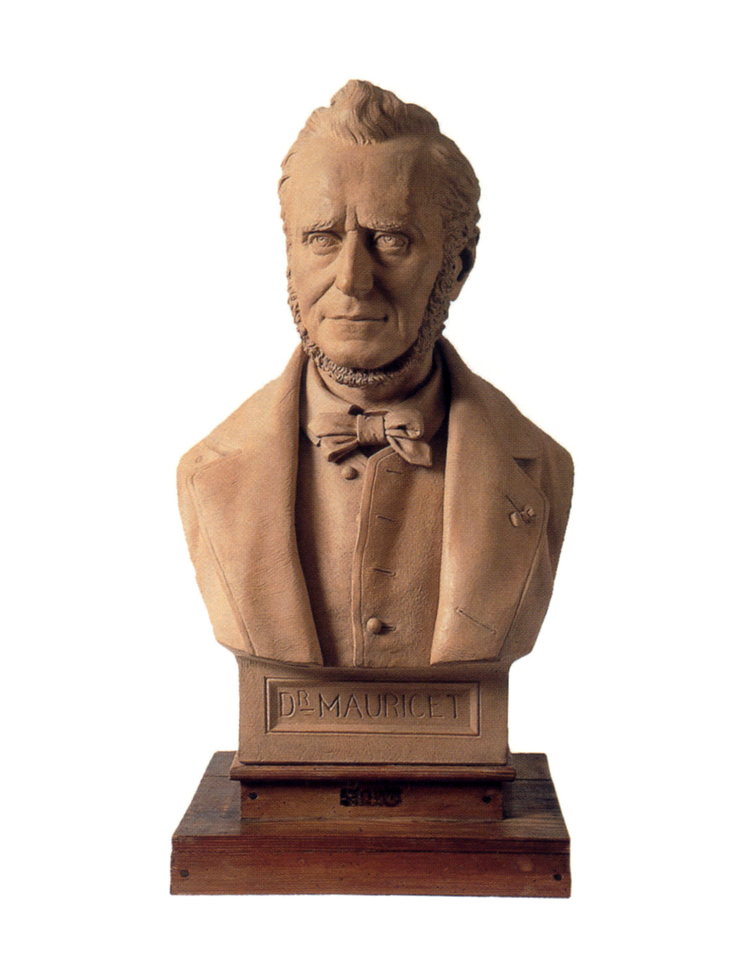 Buste de Jean-Joseph Mauricet, Pierre Gourdel, 19e siècle