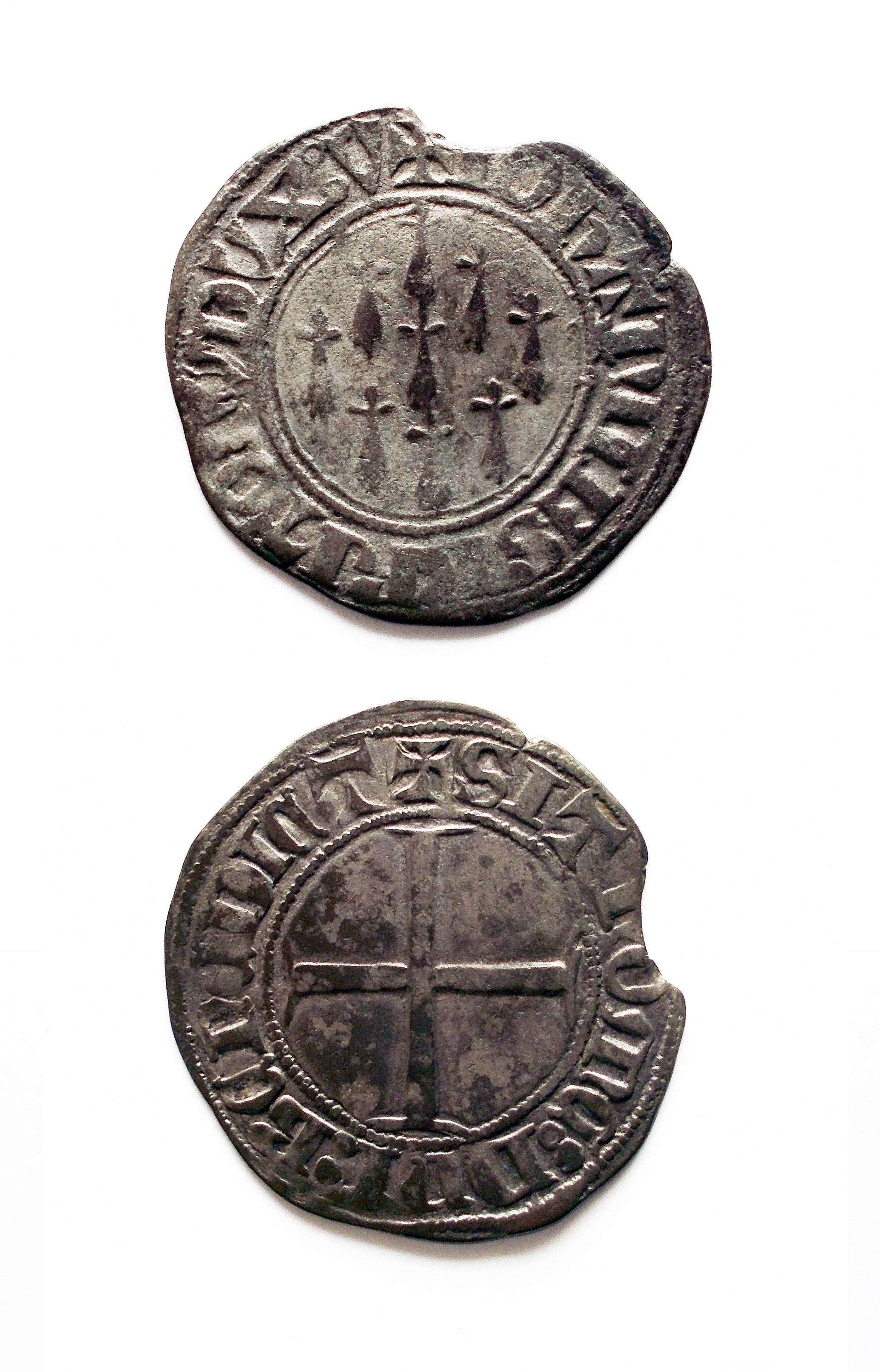 Pièce de monnaie, blanc_0