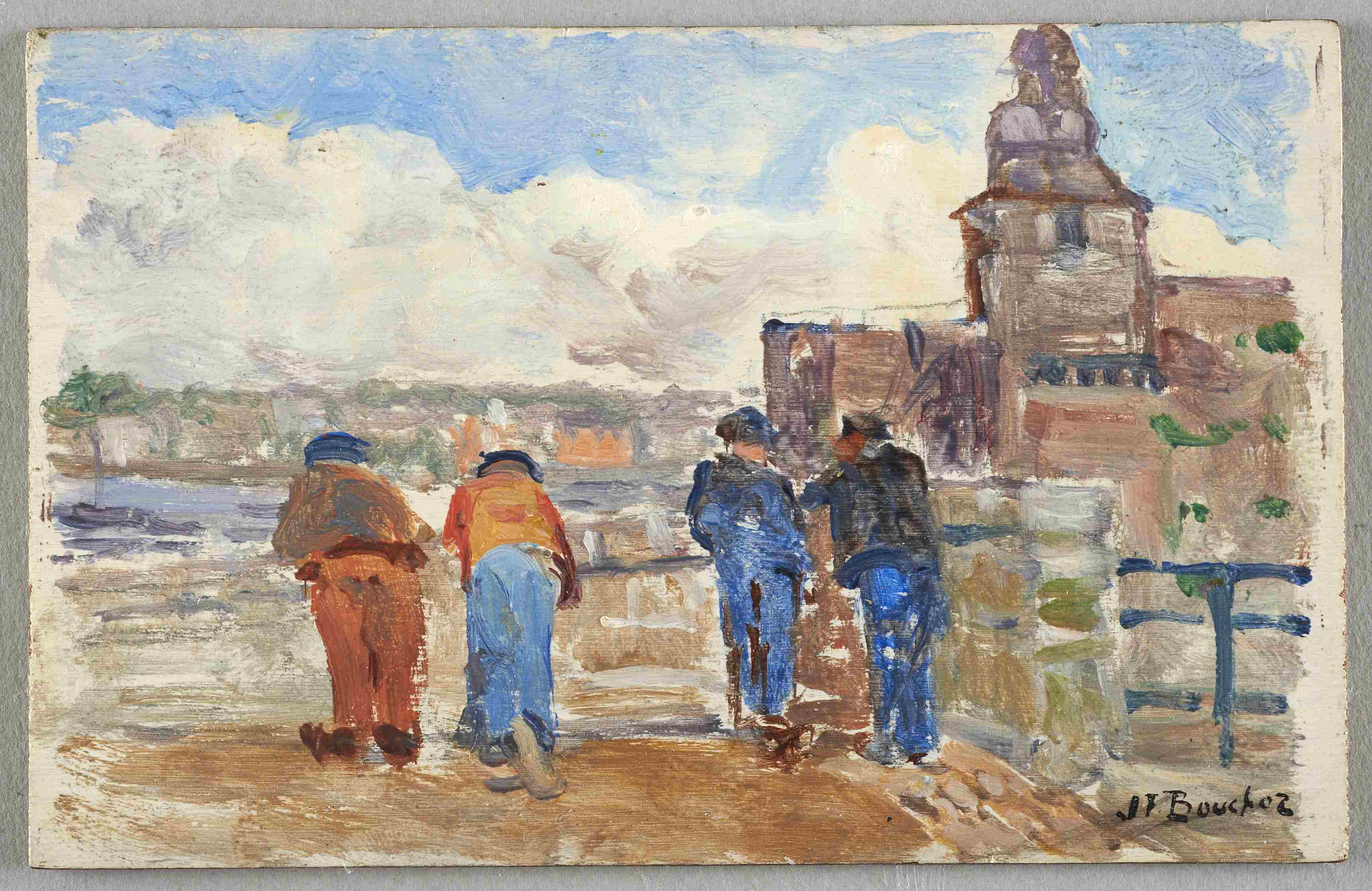 Concarneau, Joseph-Félix Bouchor, 4e quart 19e siècle, 1ère moitié 20e siècle