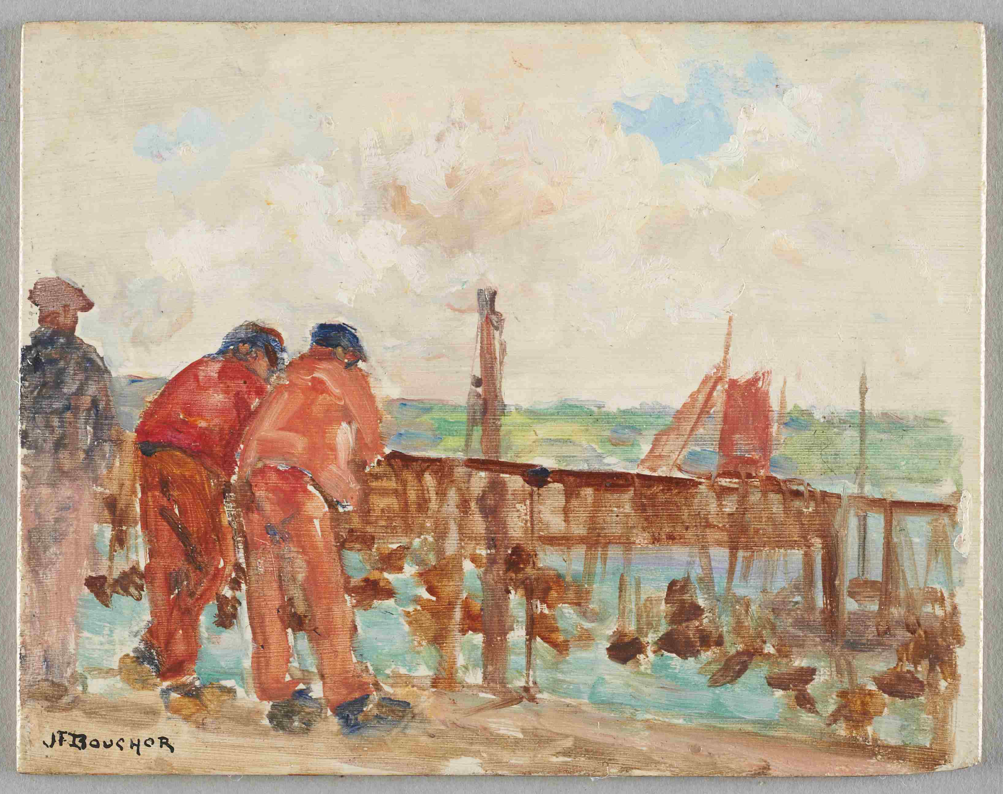Douarnenez, Joseph-Félix Bouchor, 4e quart 19e siècle, 1ère moitié 20e siècle