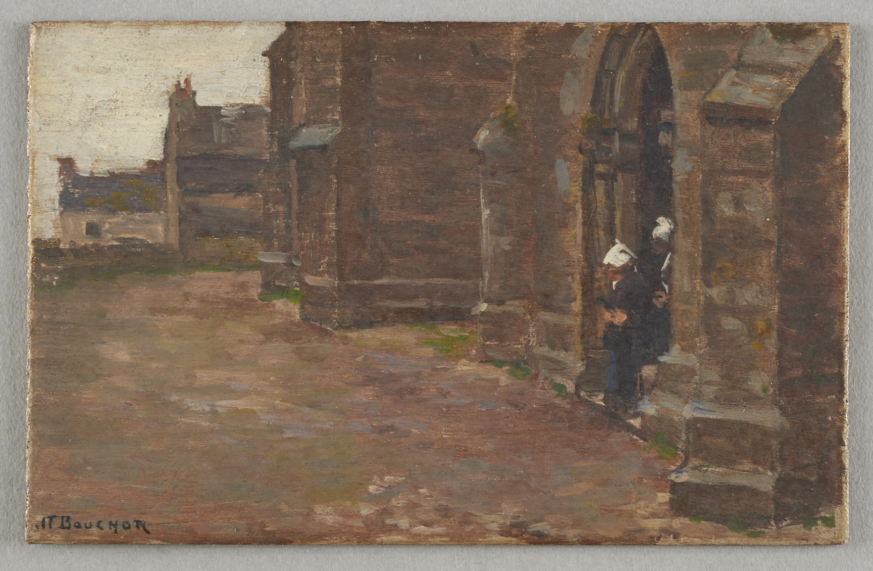 Plougastel - L'église, Joseph-Félix Bouchor, 4e quart 19e siècle, 1ère moitié 20e siècle