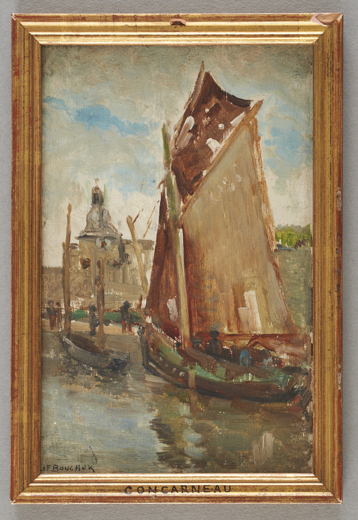 Concarneau, Joseph-Félix Bouchor, 4e quart 19e siècle, 1ère moitié 20e siècle