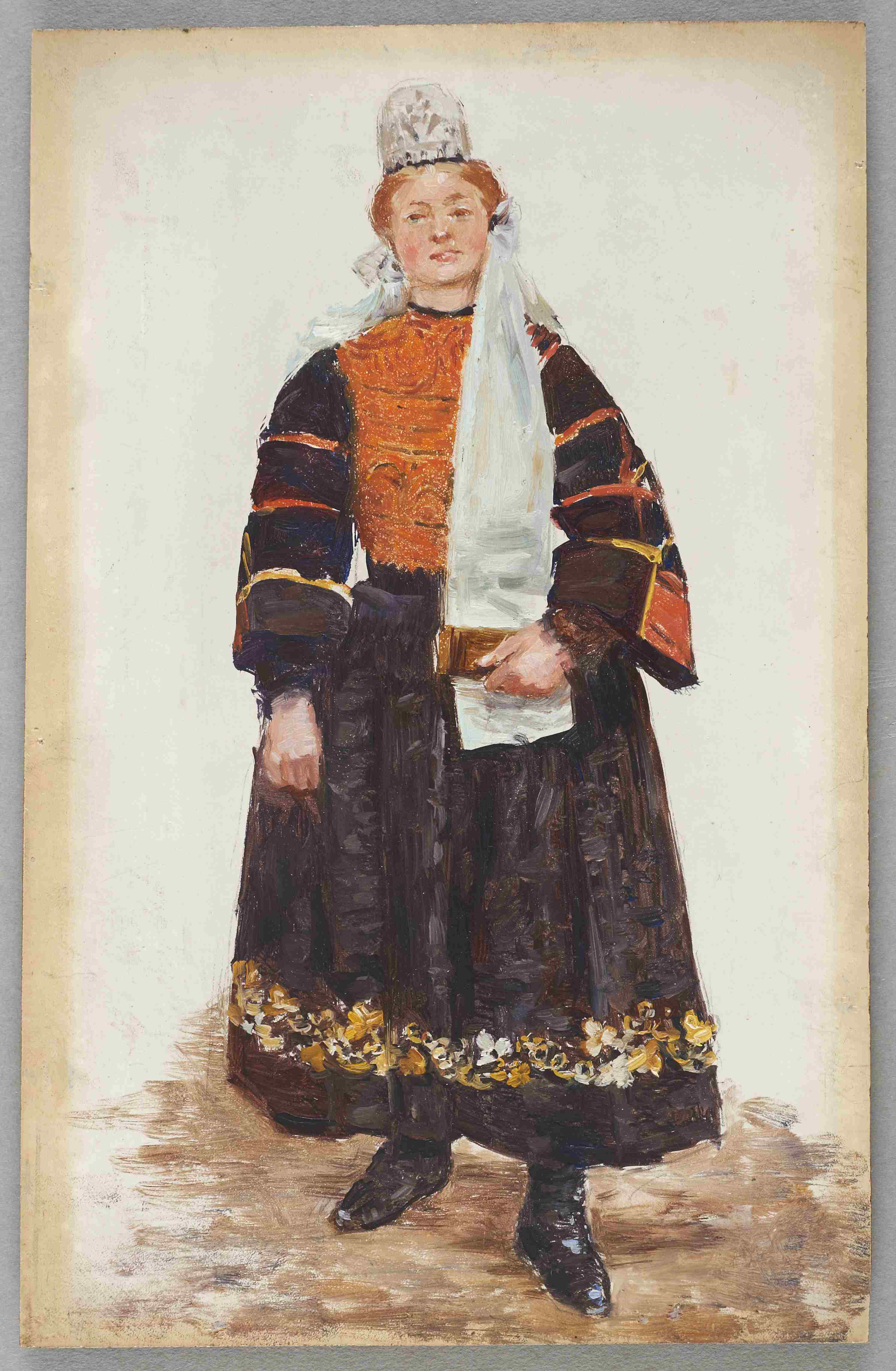 Bretonne de Pont-l'Abbé, Joseph-Félix Bouchor, 4e quart 19e siècle, 1ère moitié 20e siècle