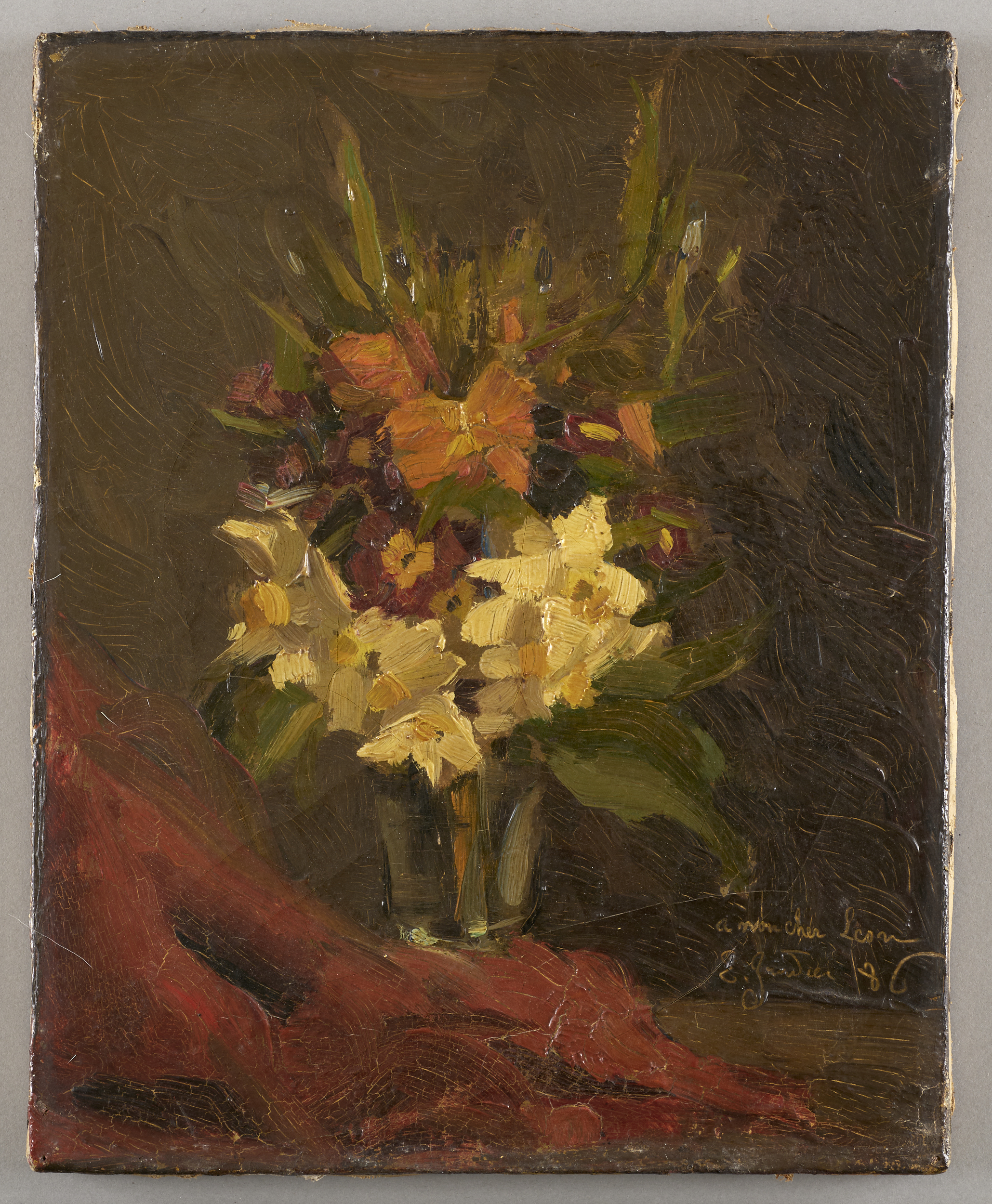 Petit bouquet de fleurs sauvages, Émile Jourdan, 1886