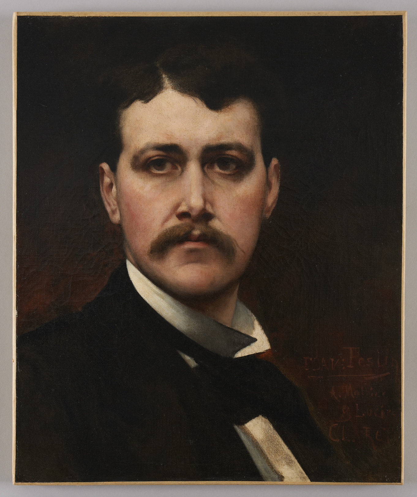 Autoportrait, Flavien-Louis Peslin