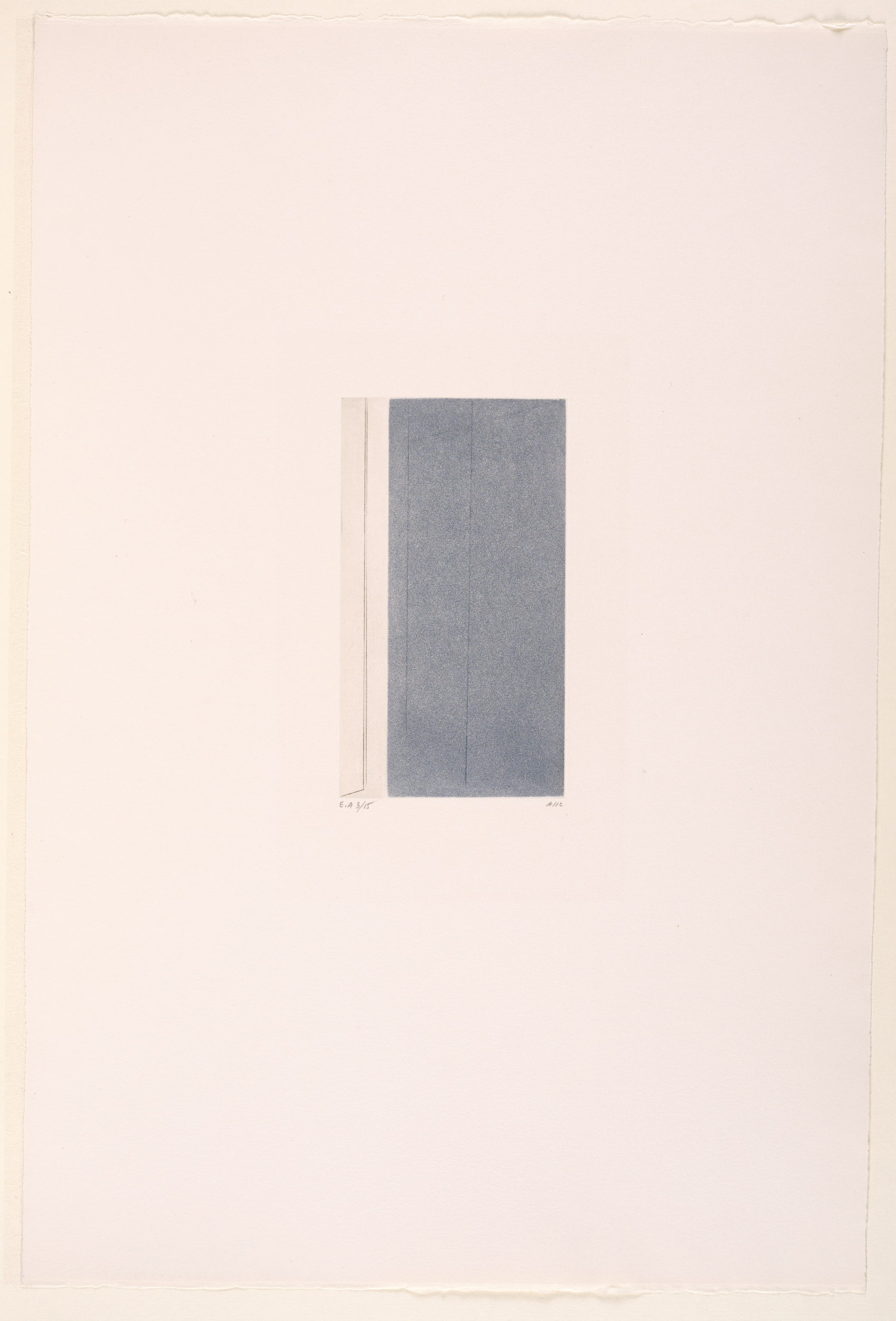 Lumière verticale, Geneviève Asse, 1977