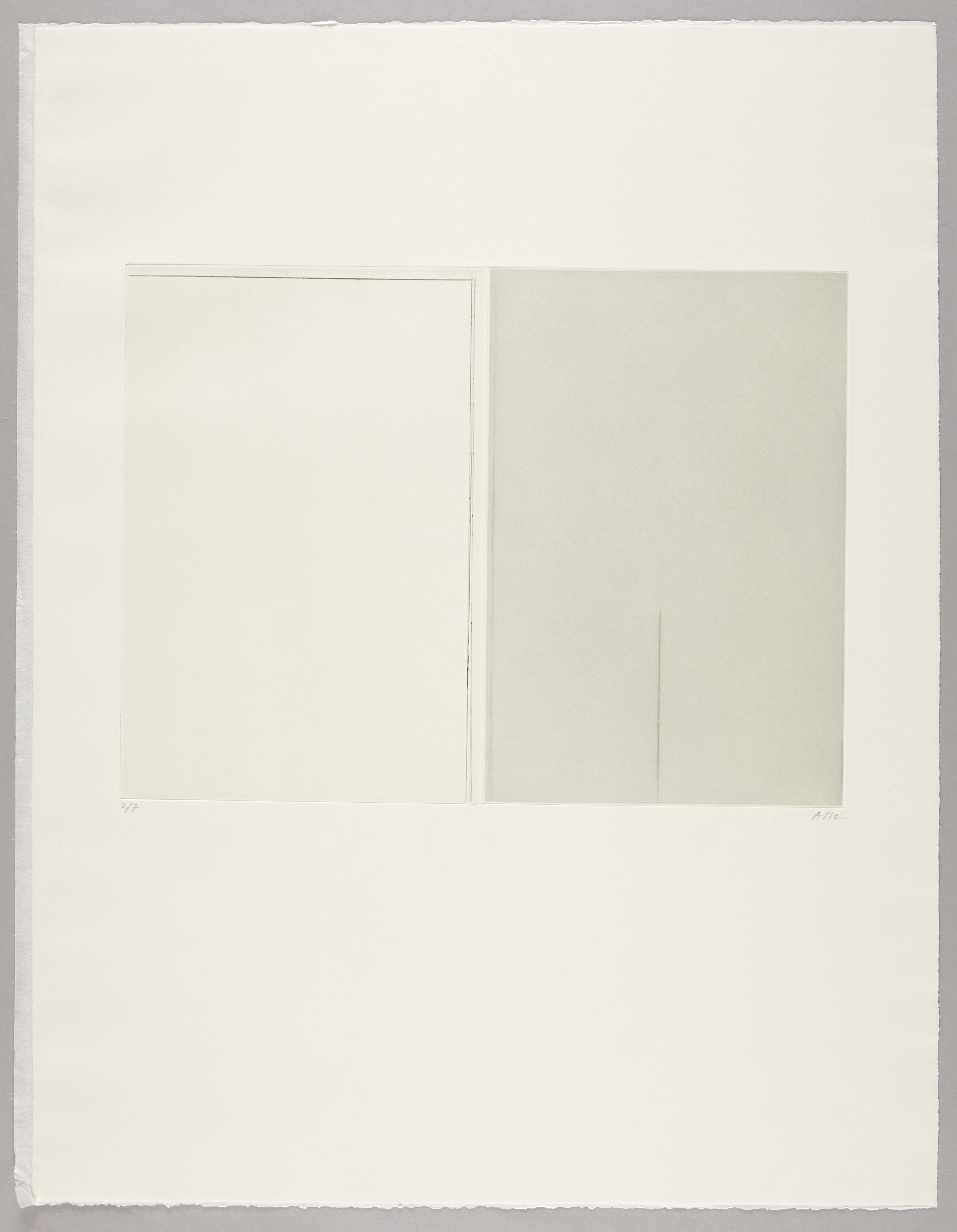 Sans titre XXIV, Geneviève Asse, 1985