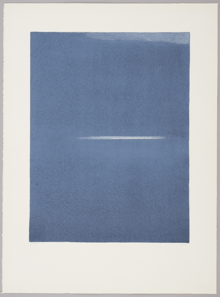 Ouverture dans la nuit, Geneviève Asse, 1975