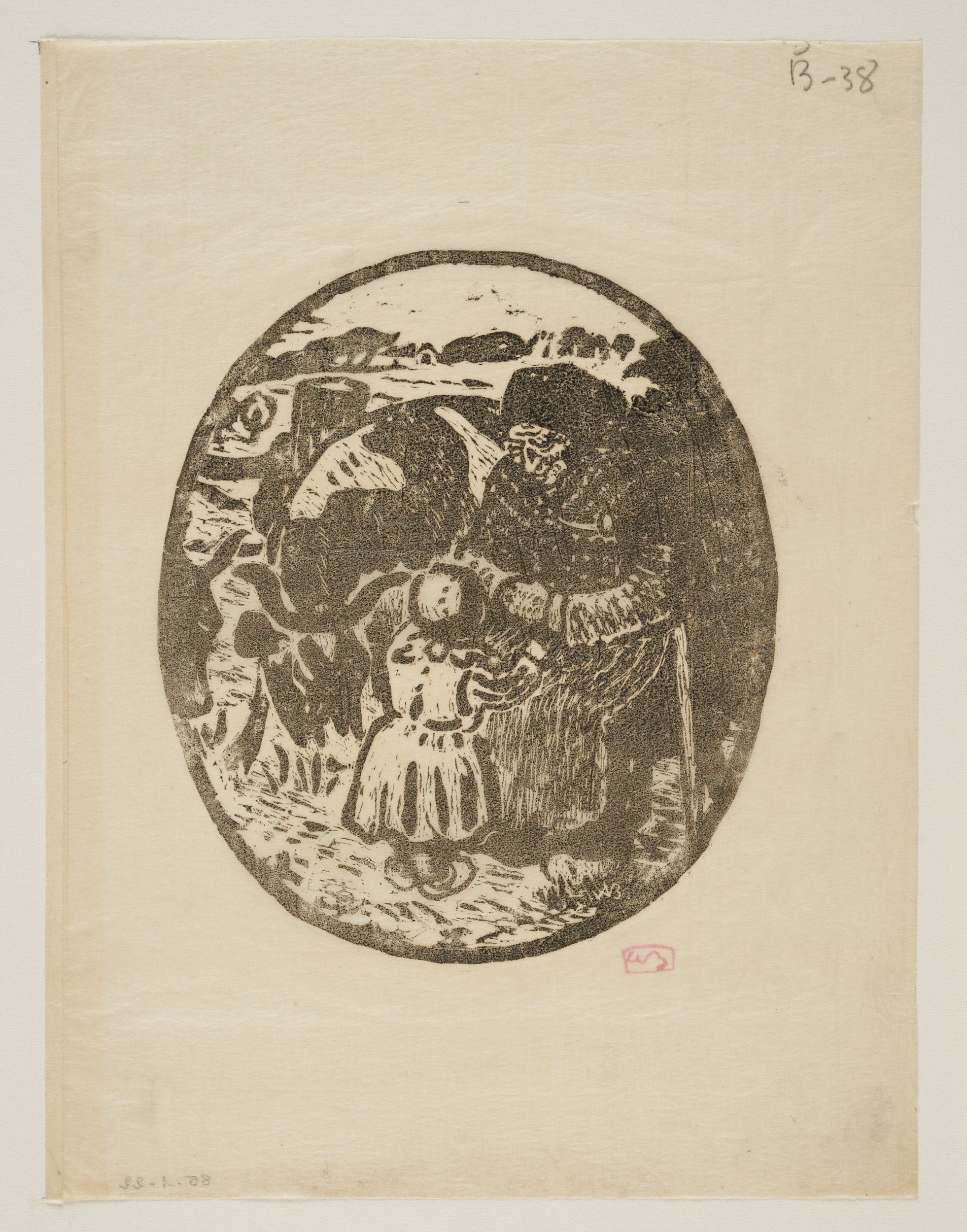 La grand-mère, Adolphe Beaufrère, 1921