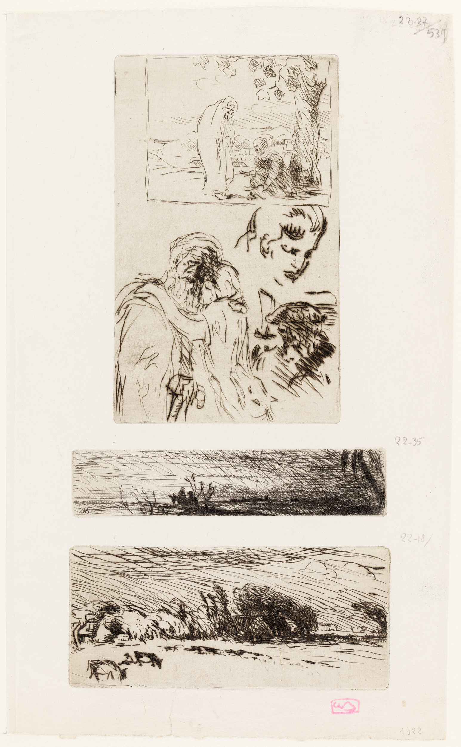 Sans titre (titre factice), Adolphe Beaufrère, 1922
