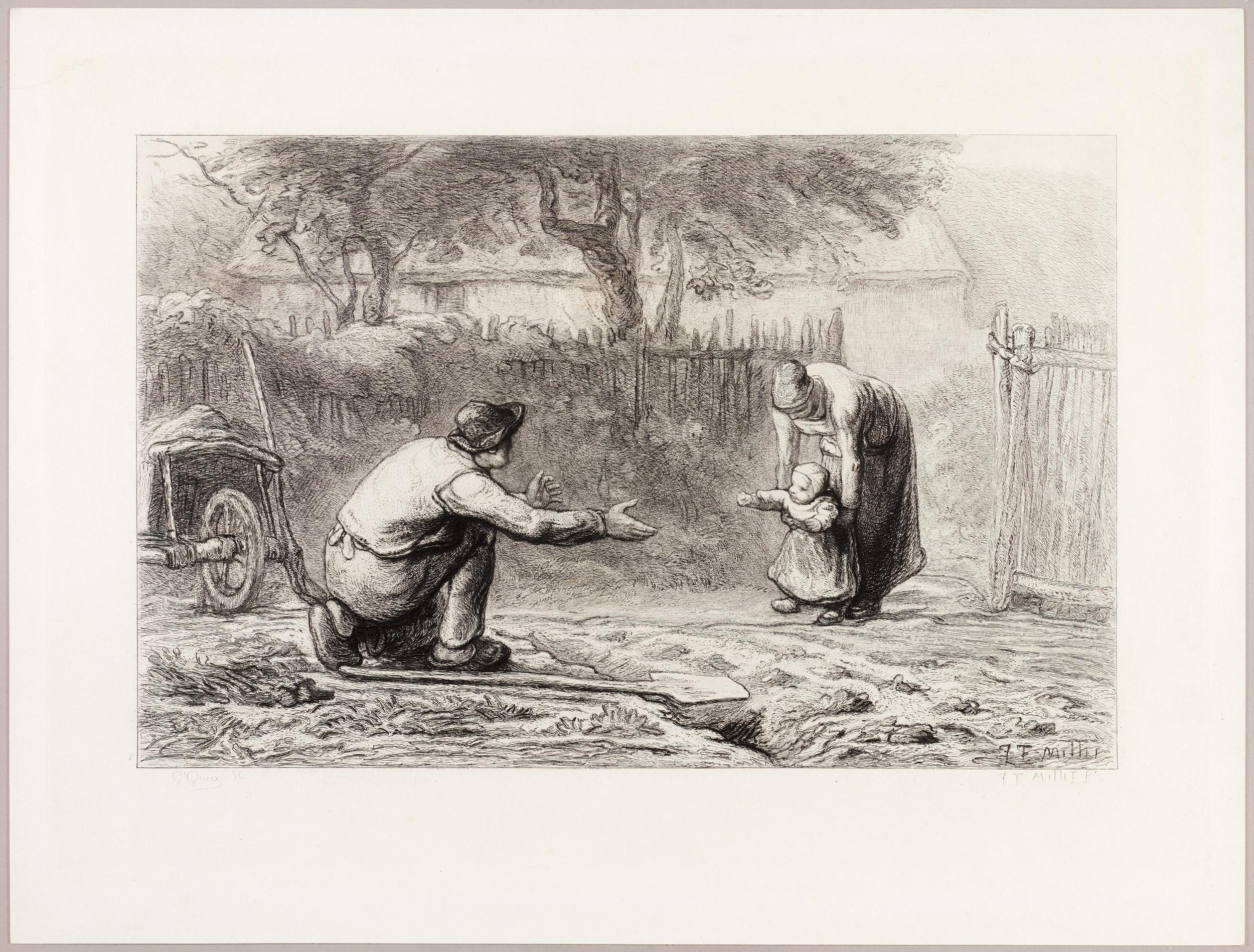 Les premiers pas, Gustave-Marie Greux, 2e moitié 19e siècle, 1er quart 20e siècle