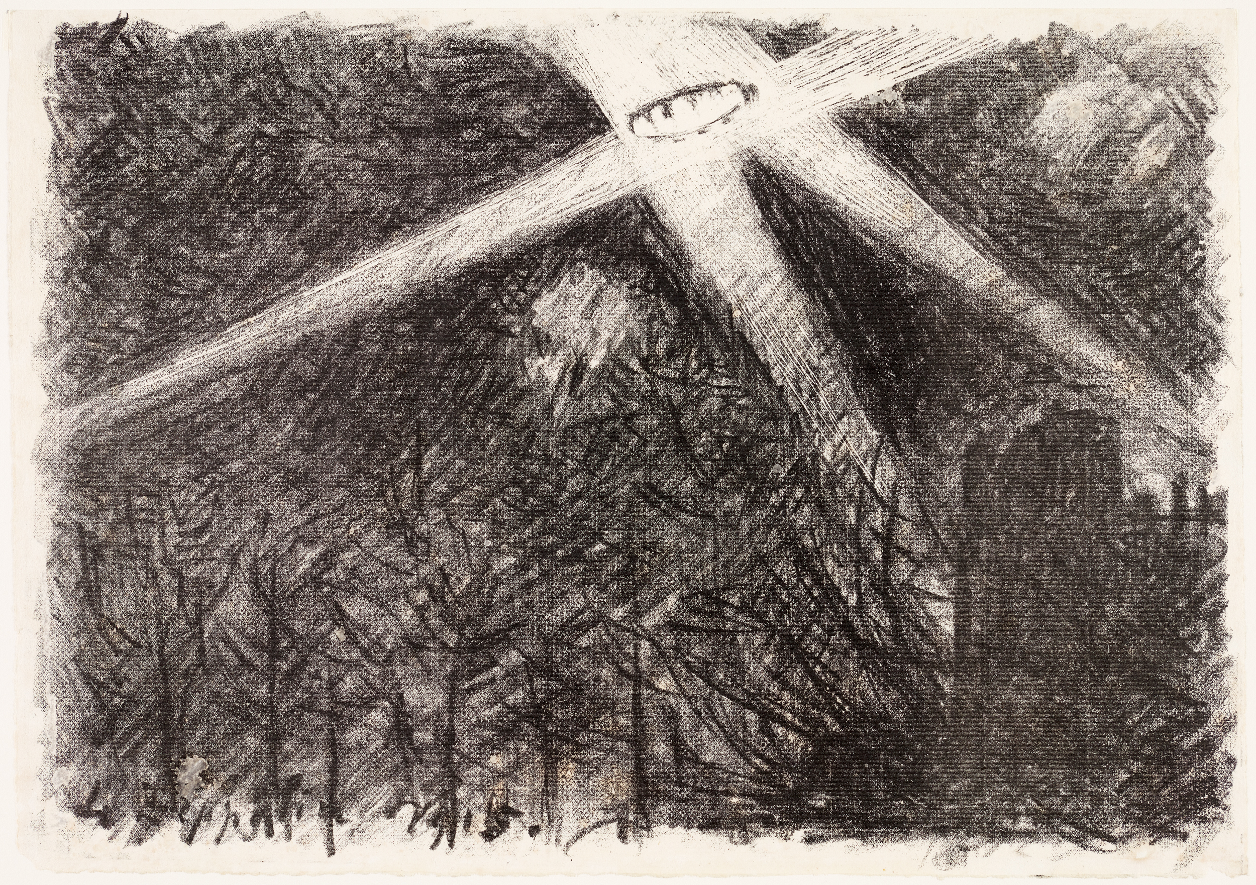Le zeppelin, Maxime Maufra, 1915