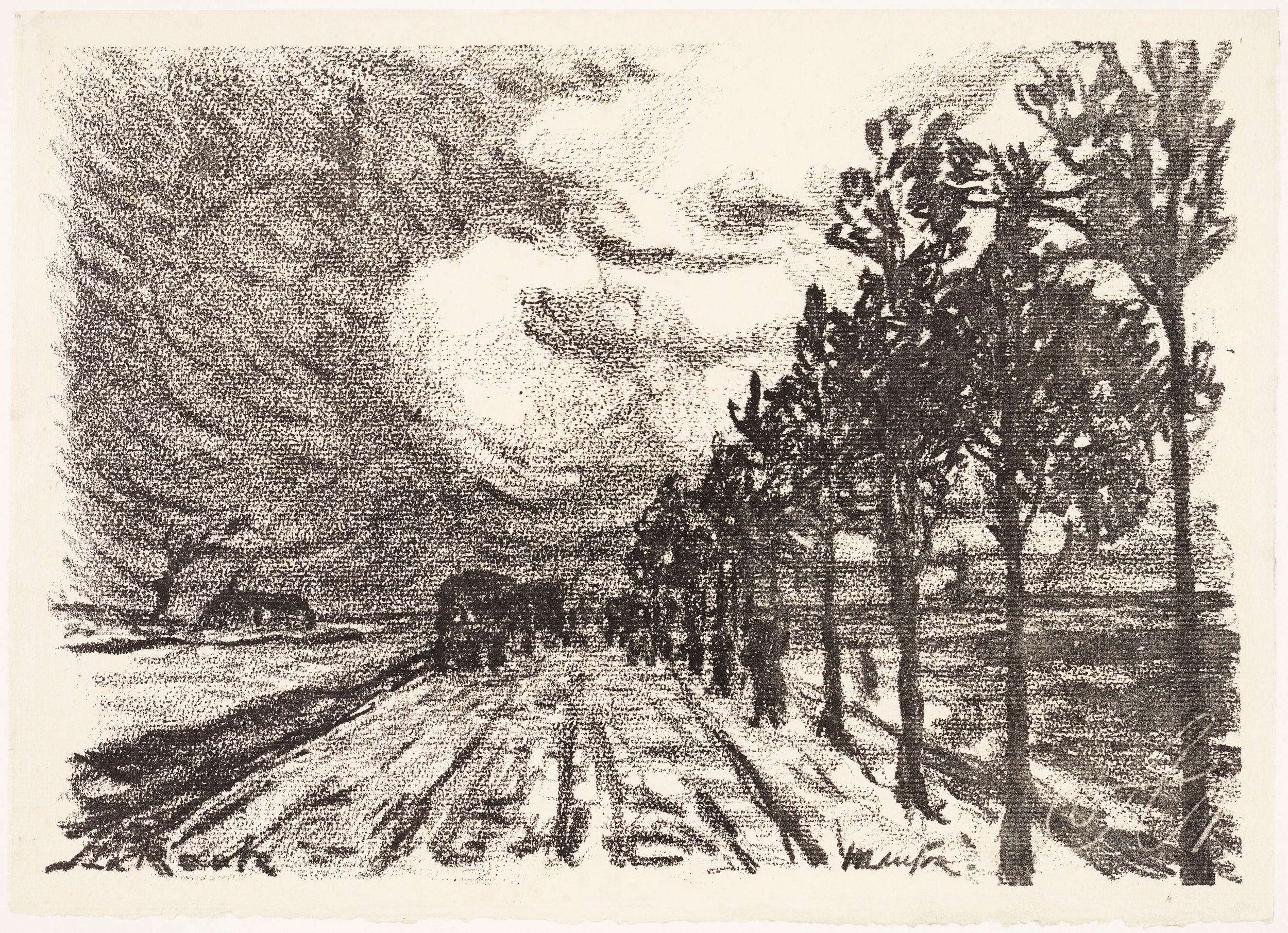 La route, Maxime Maufra