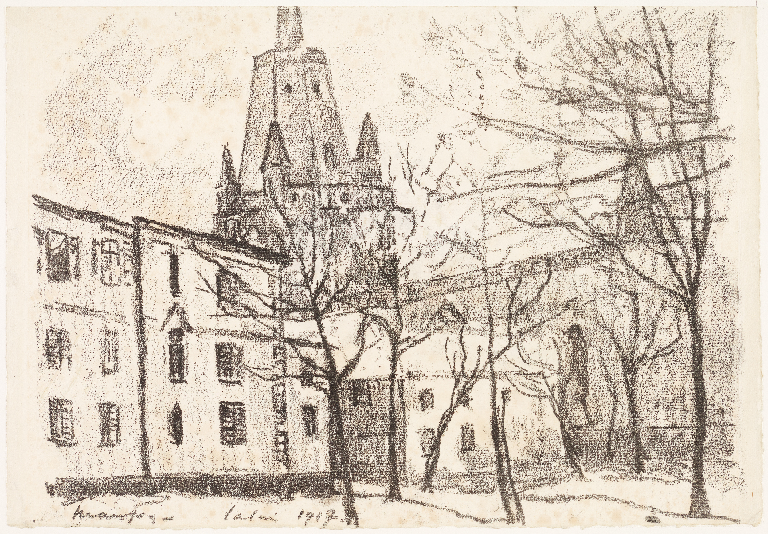 Calais, Maxime Maufra, 1917