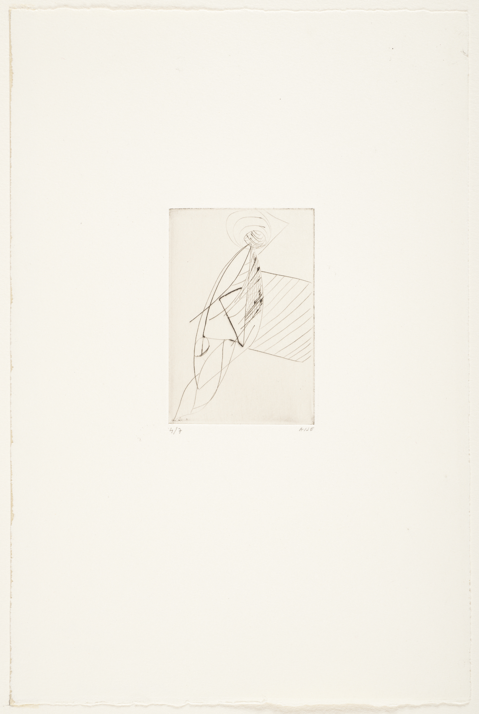 Insecte fleur, Geneviève Asse, 1967