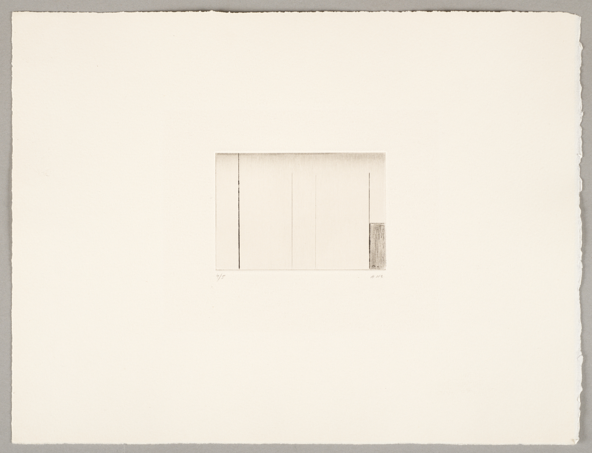 Pluie grise, Geneviève Asse, 1973