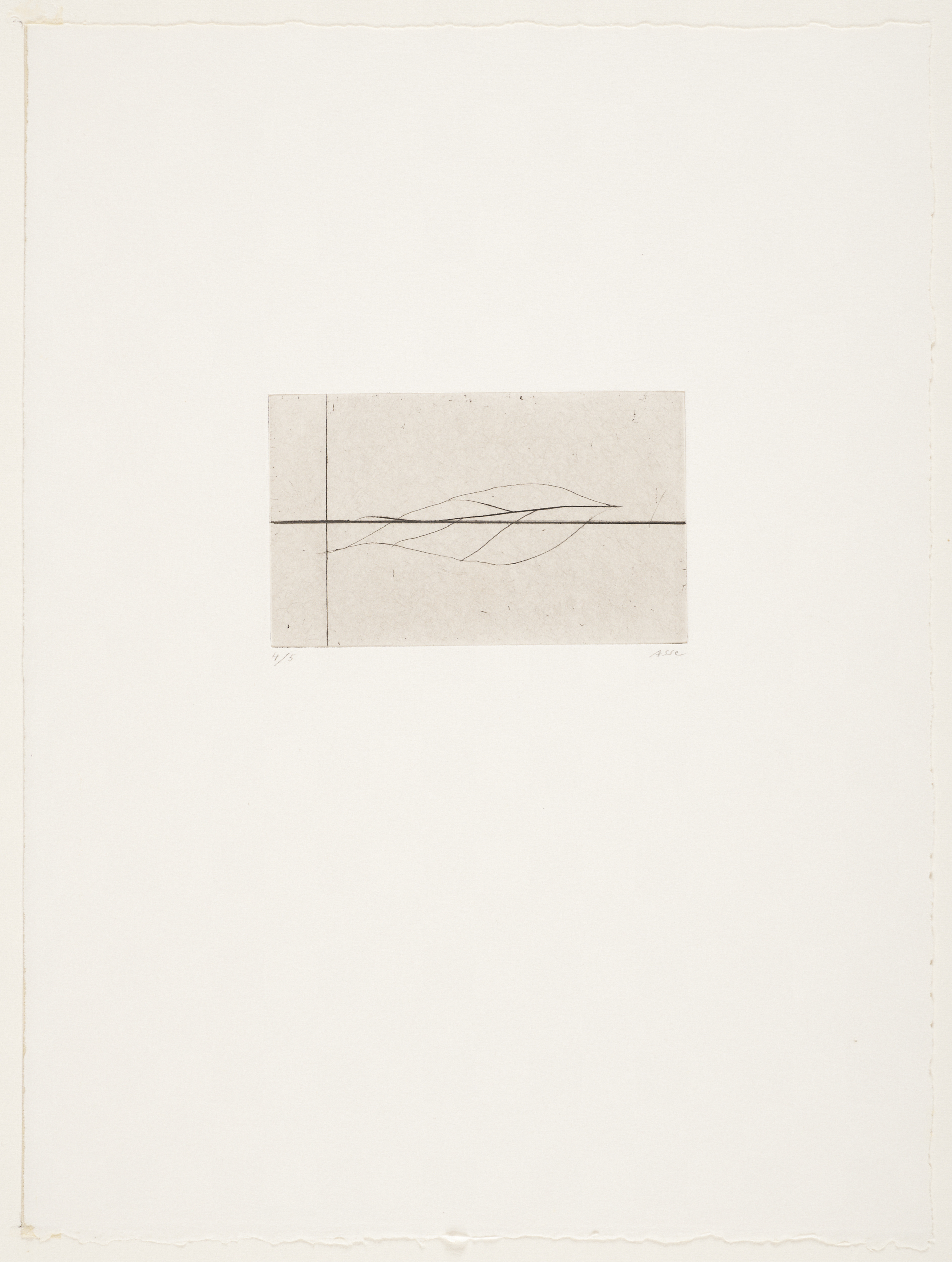 Forme horizontale, Geneviève Asse, 1978