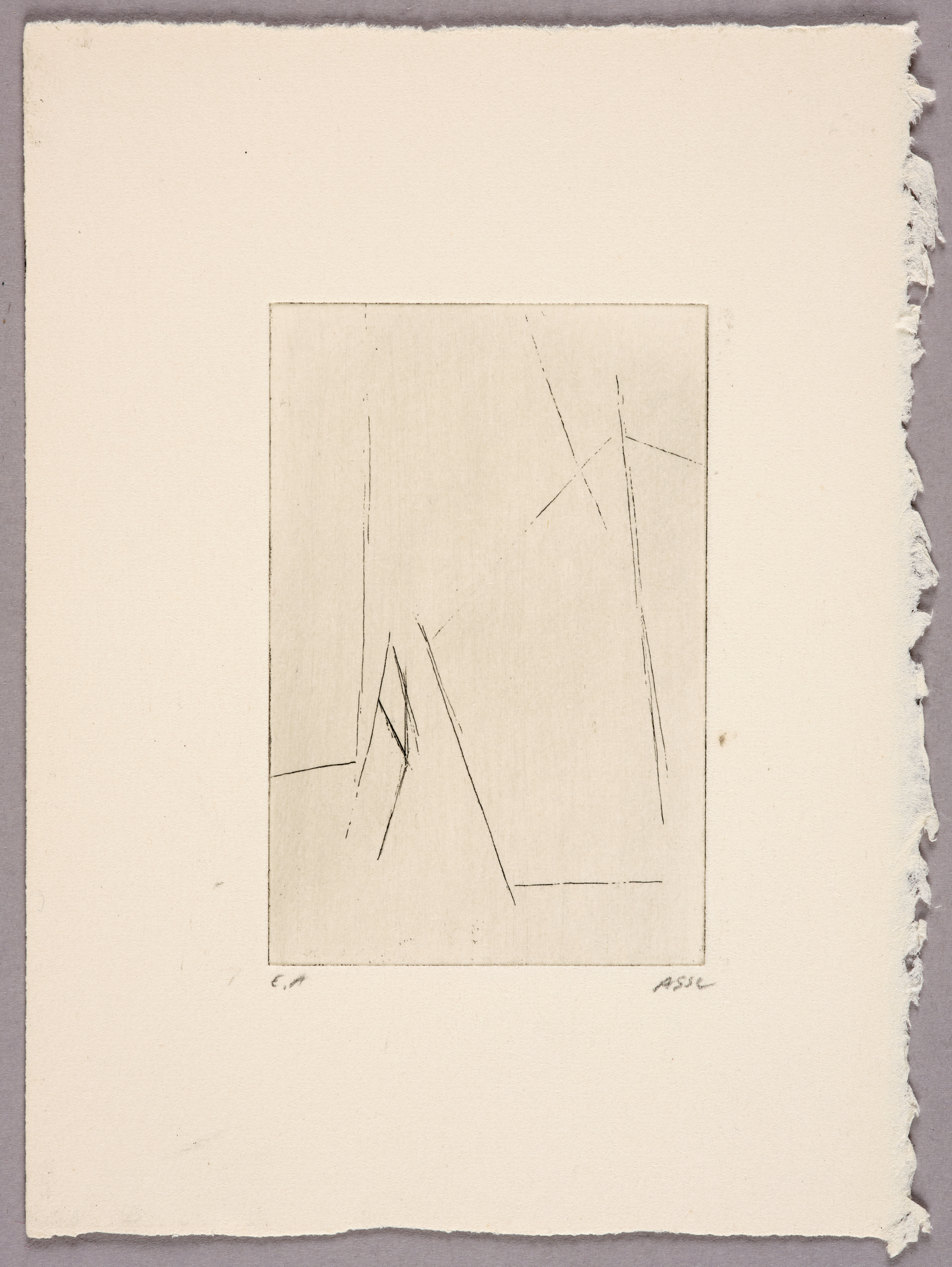 Composition, Geneviève Asse, 1960