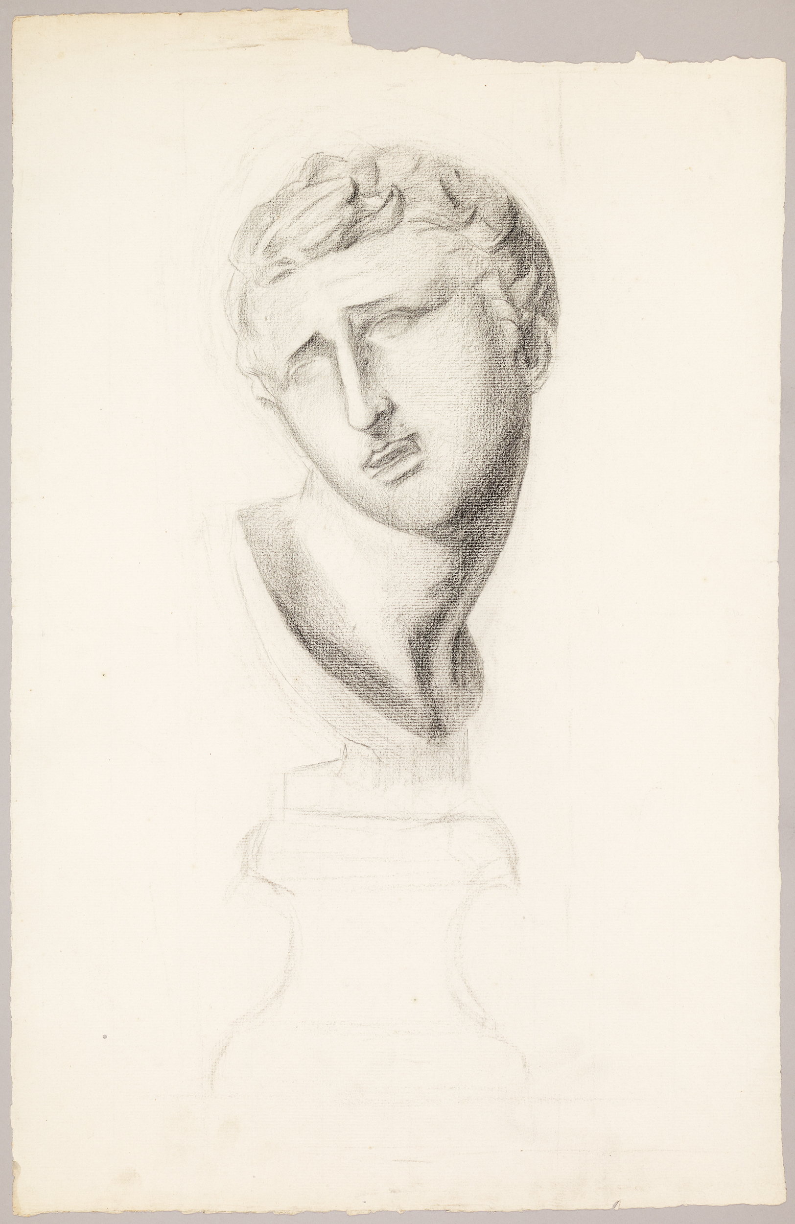 Étude de buste (titre factice), Jean Frélaut, 19e siècle