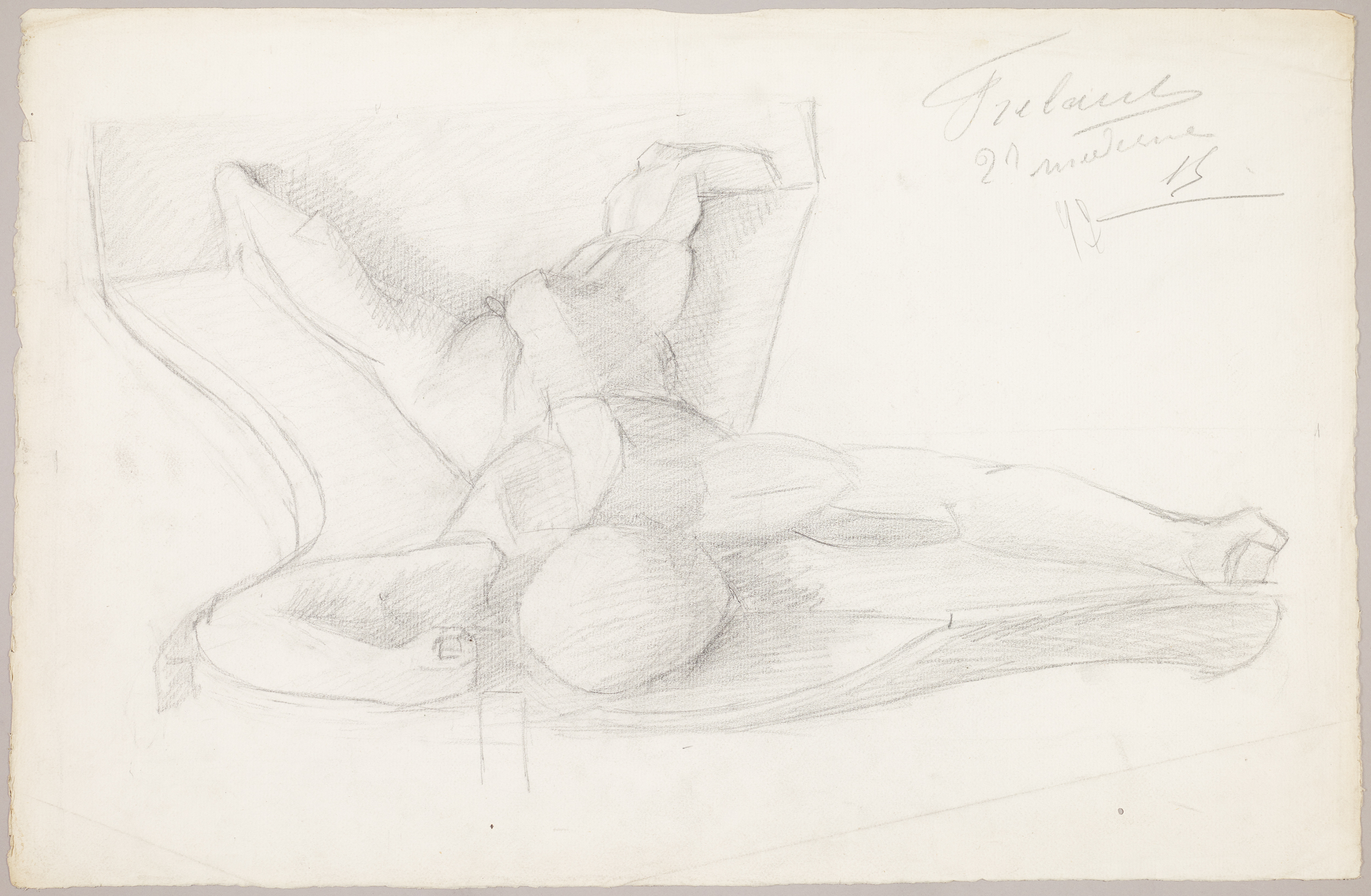 Étude de figure (titre factice), Jean Frélaut, 19e siècle