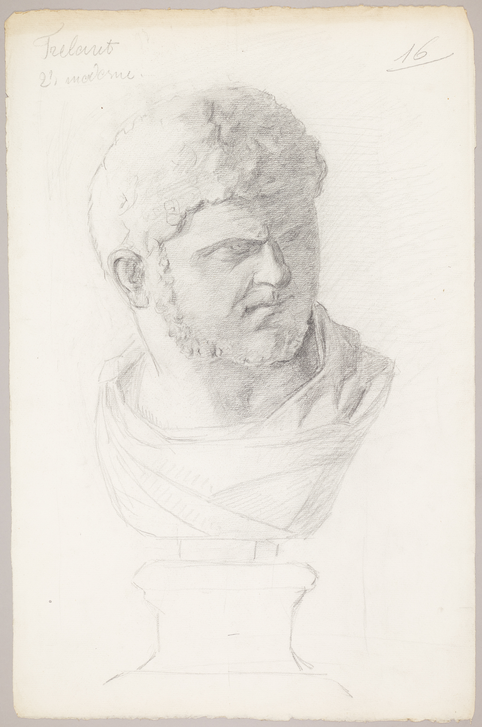 Étude de buste de trois-quarts face (titre factice)_0