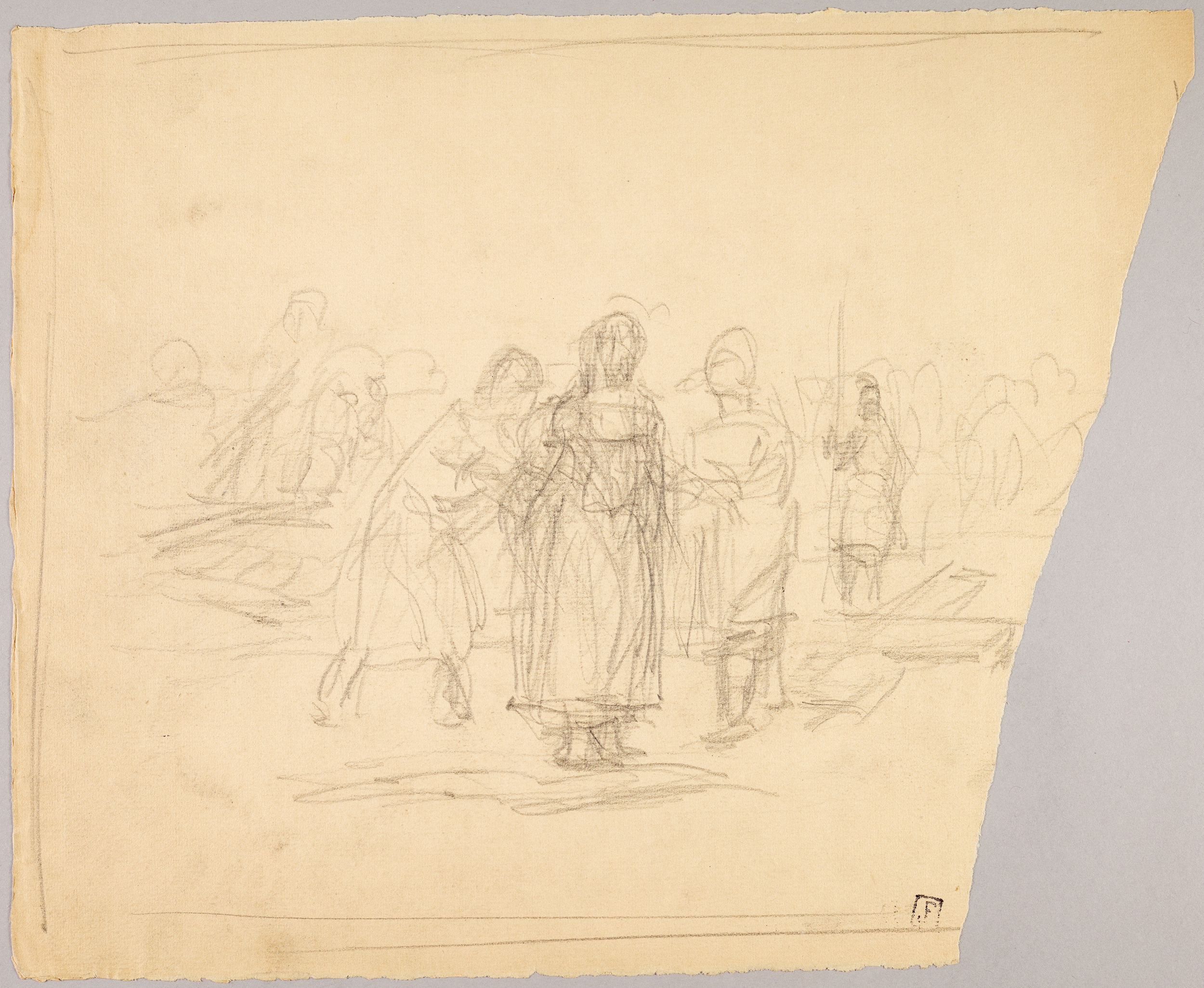 Étude pour "Le chemin de croix" (titre factice)_0