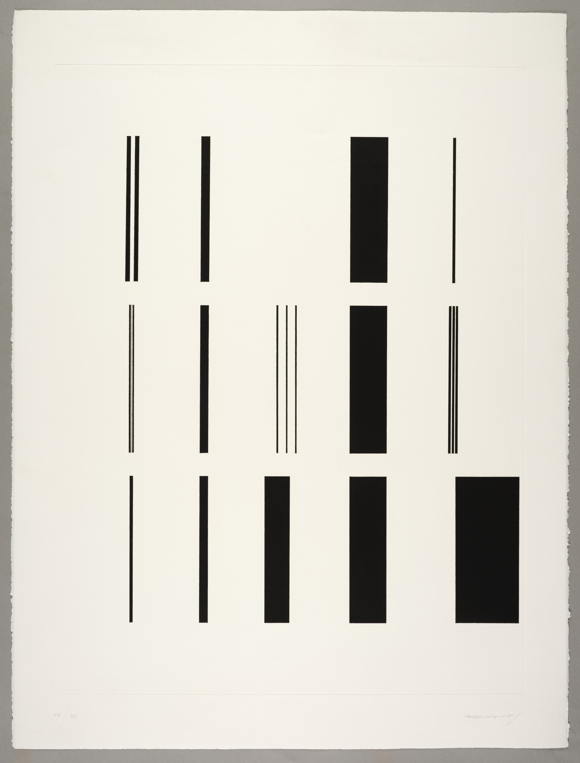 Arc III, Aurélie Nemours, 4e quart 20e siècle