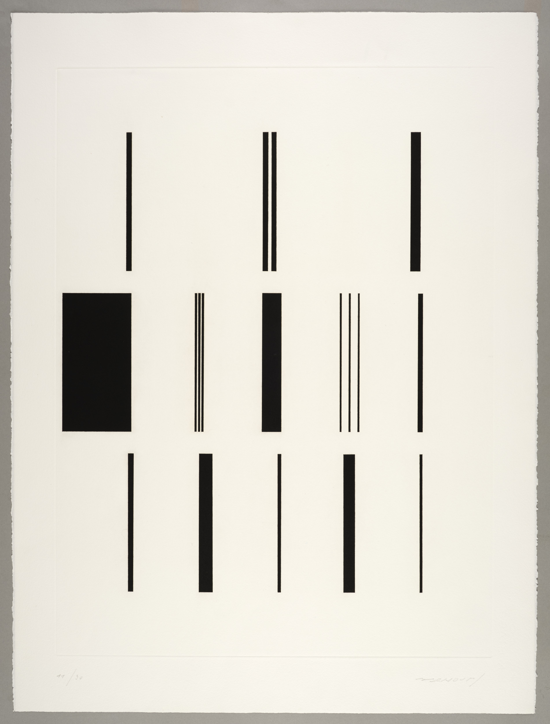 Arc II, Aurélie Nemours, 4e quart 20e siècle