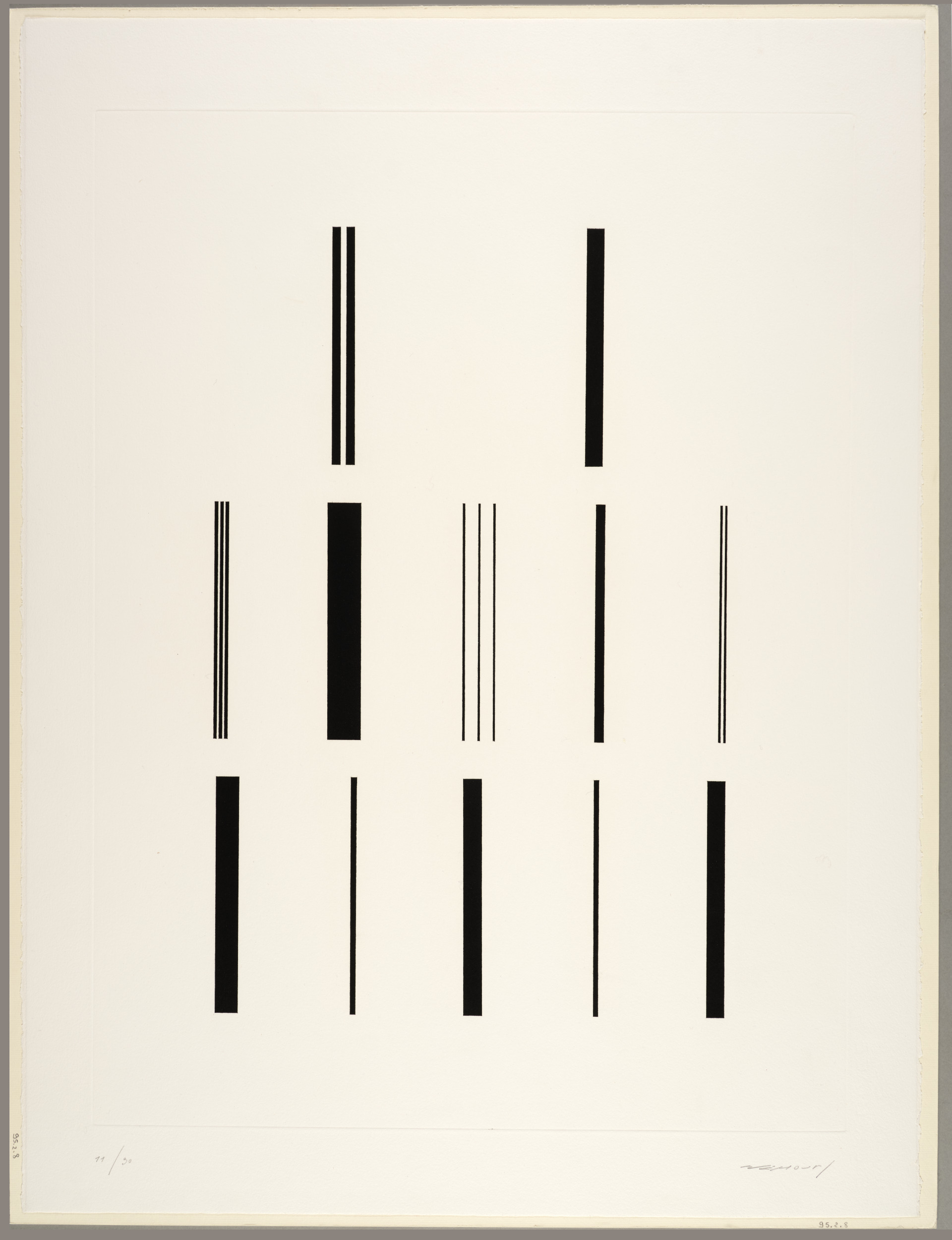 Arc IV, Aurélie Nemours, 4e quart 20e siècle