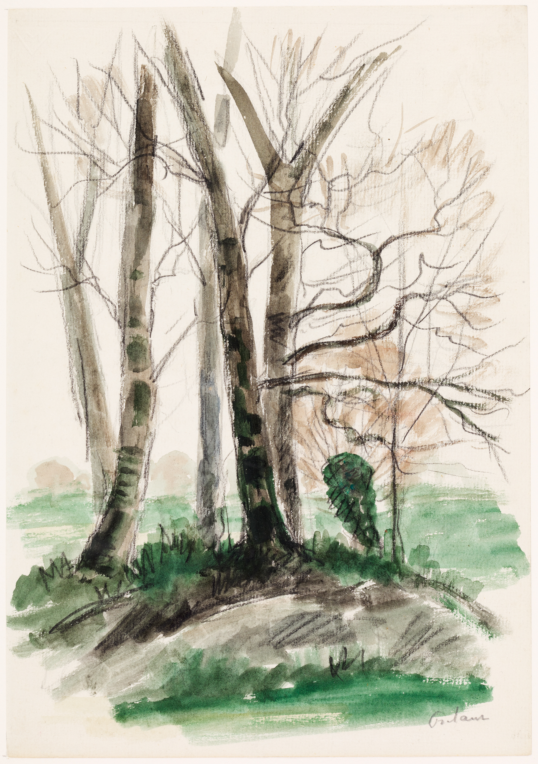 Bouquet d'arbres ; Tertre boisé(titre au registre ancien)_0