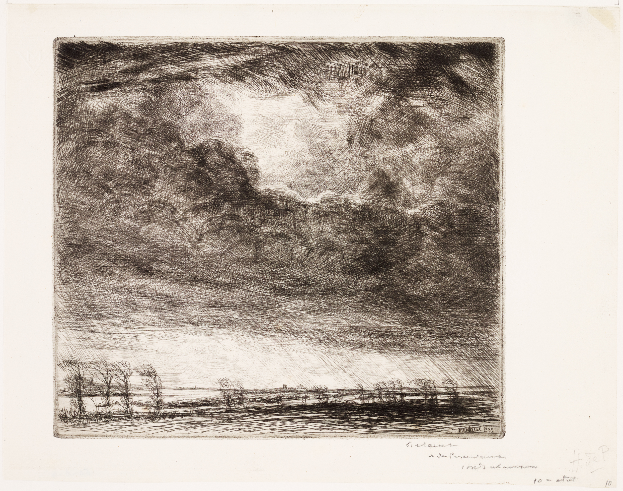 Ciel d'orage (titre de catalogue) ; Nuées d'orage (titre de catalogue) ; L'orage au-dessus des marais (titre de catalogue) ; Soleil à travers l'orage (titre d'usage)_0