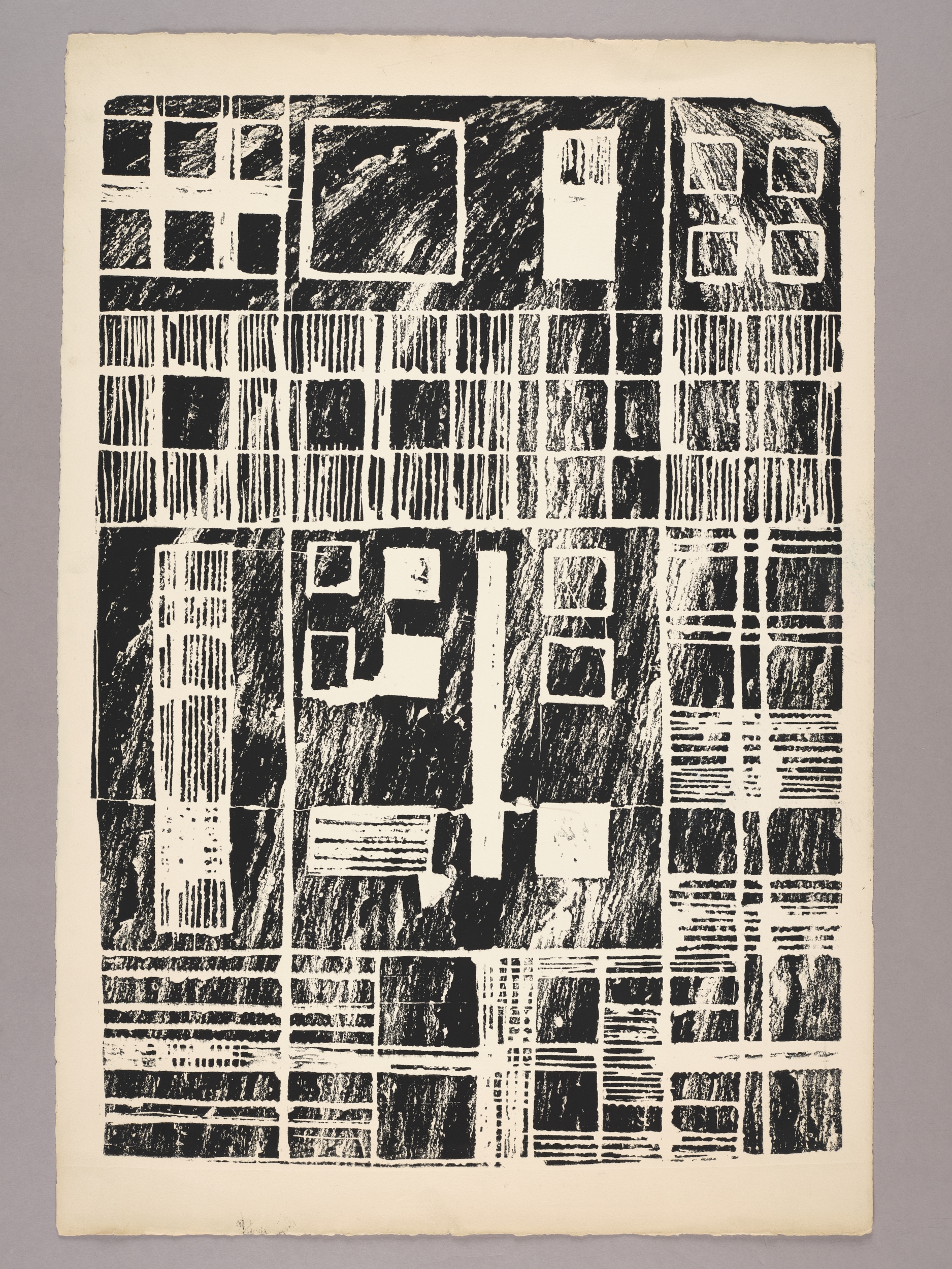 Sans titre, Aurélie Nemours, 3e quart 20e siècle