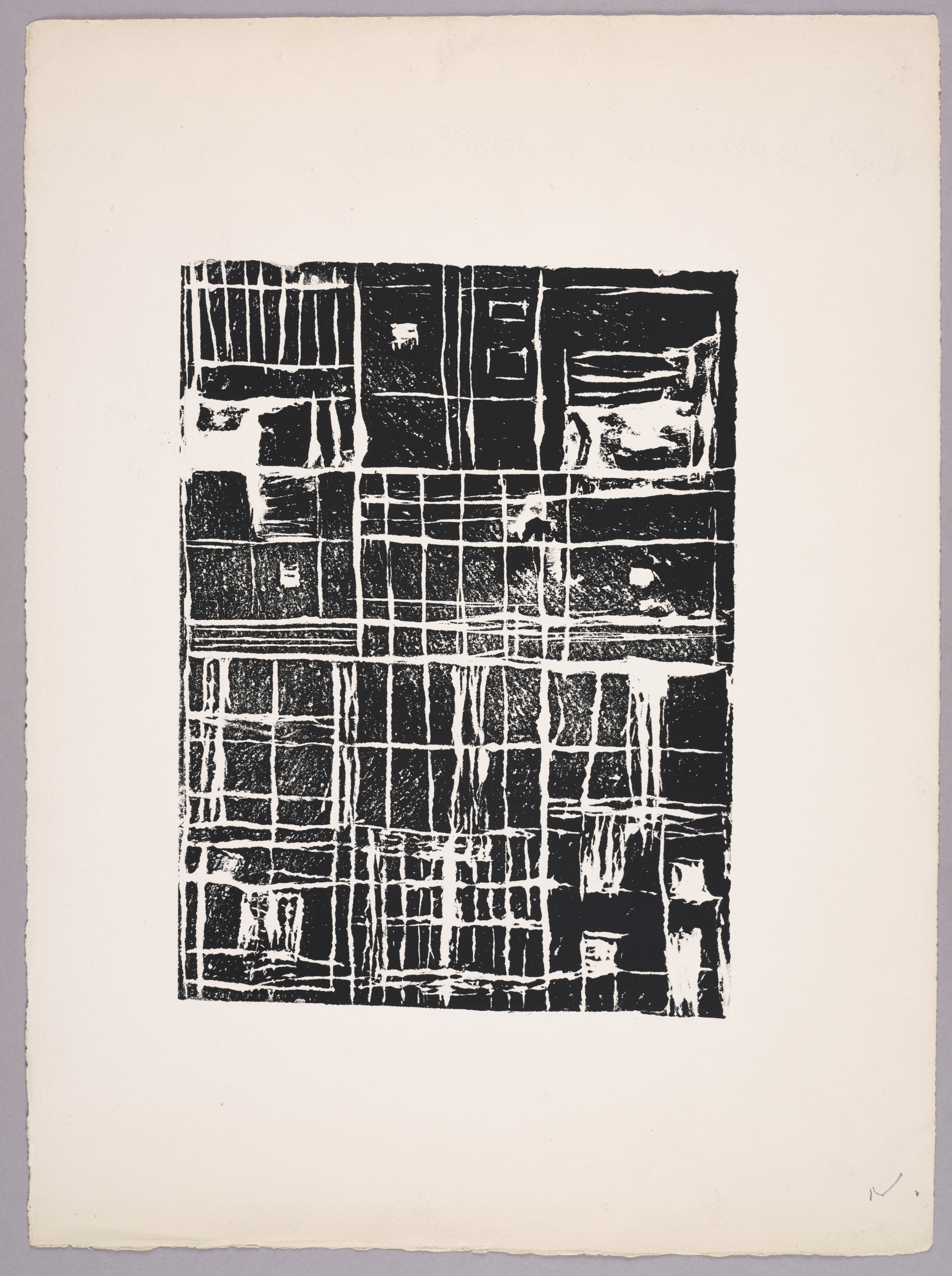 Sans titre, Aurélie Nemours, 3e quart 20e siècle