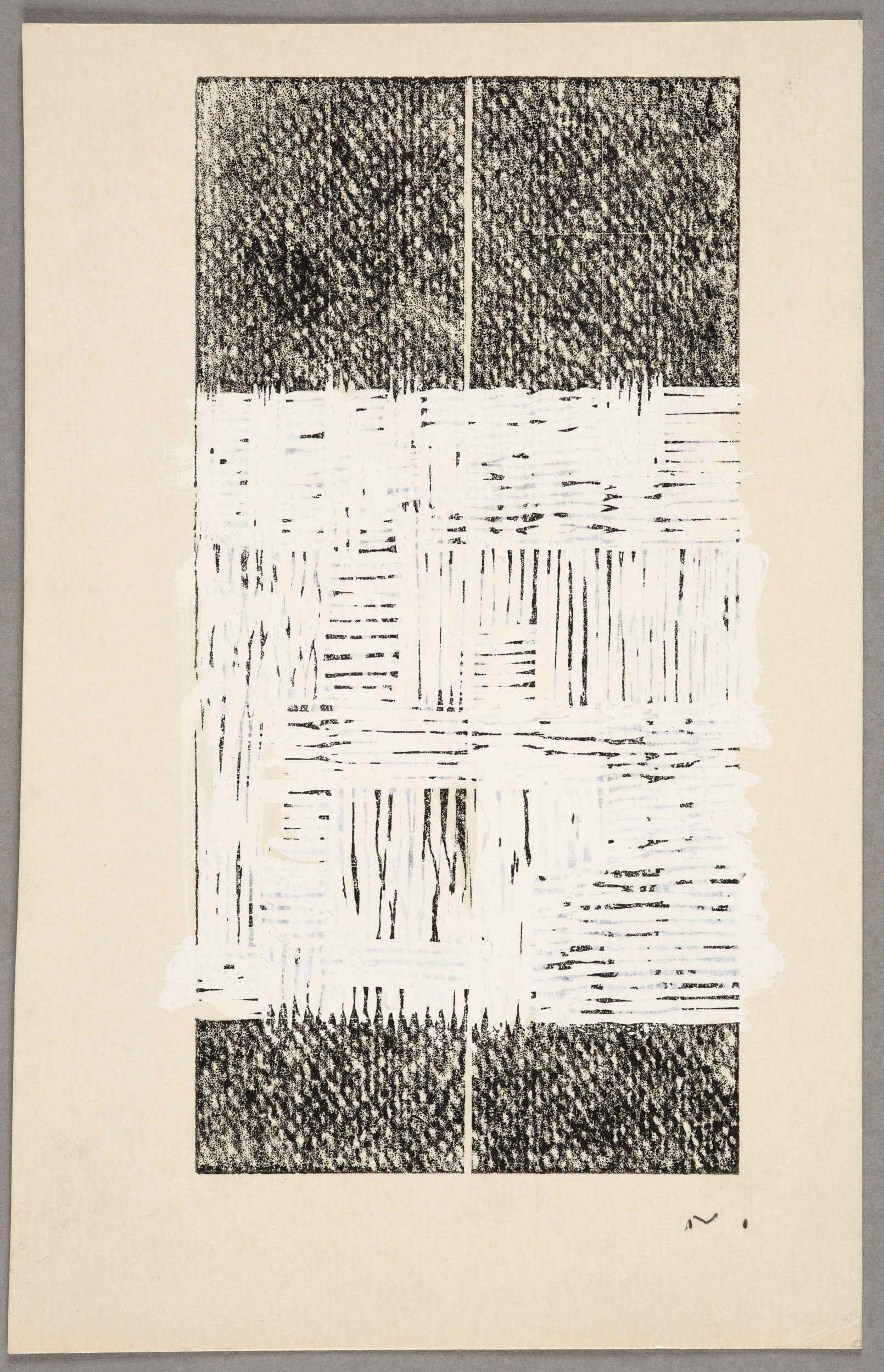 Sans titre, Aurélie Nemours, 3e quart 20e siècle