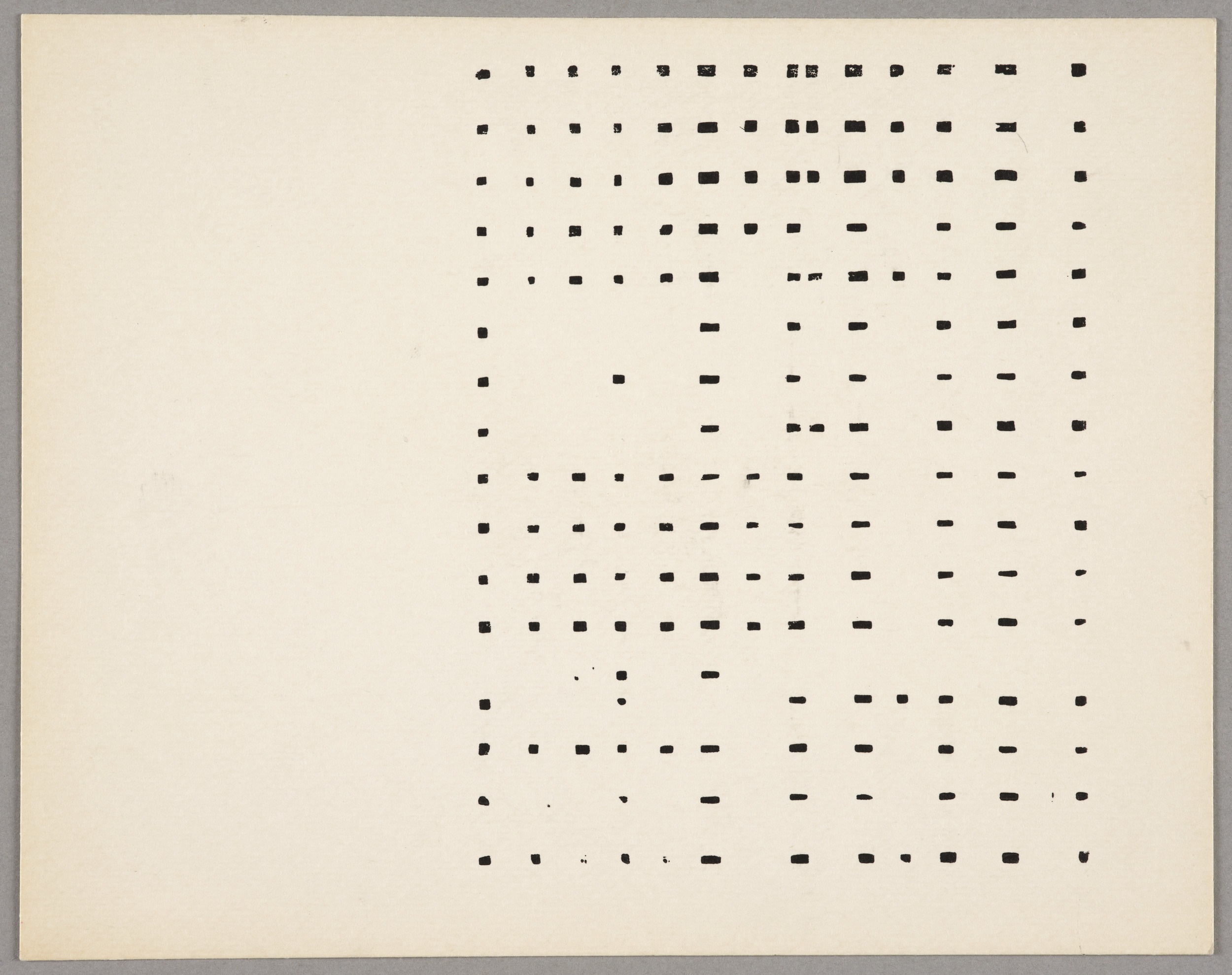 Sans titre (8e état), Aurélie Nemours, 3e quart 20e siècle
