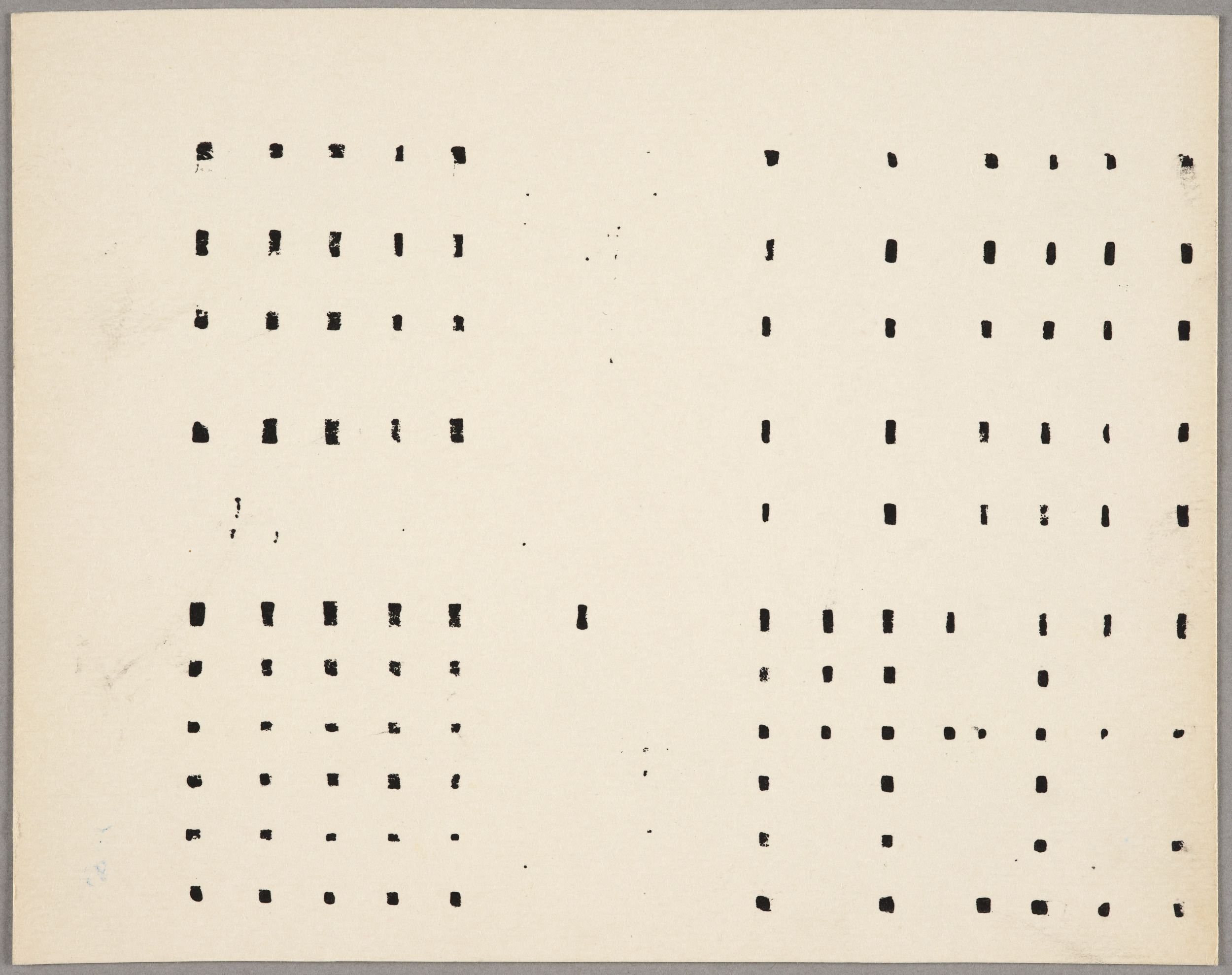 Sans titre (9e état), Aurélie Nemours, 3e quart 20e siècle