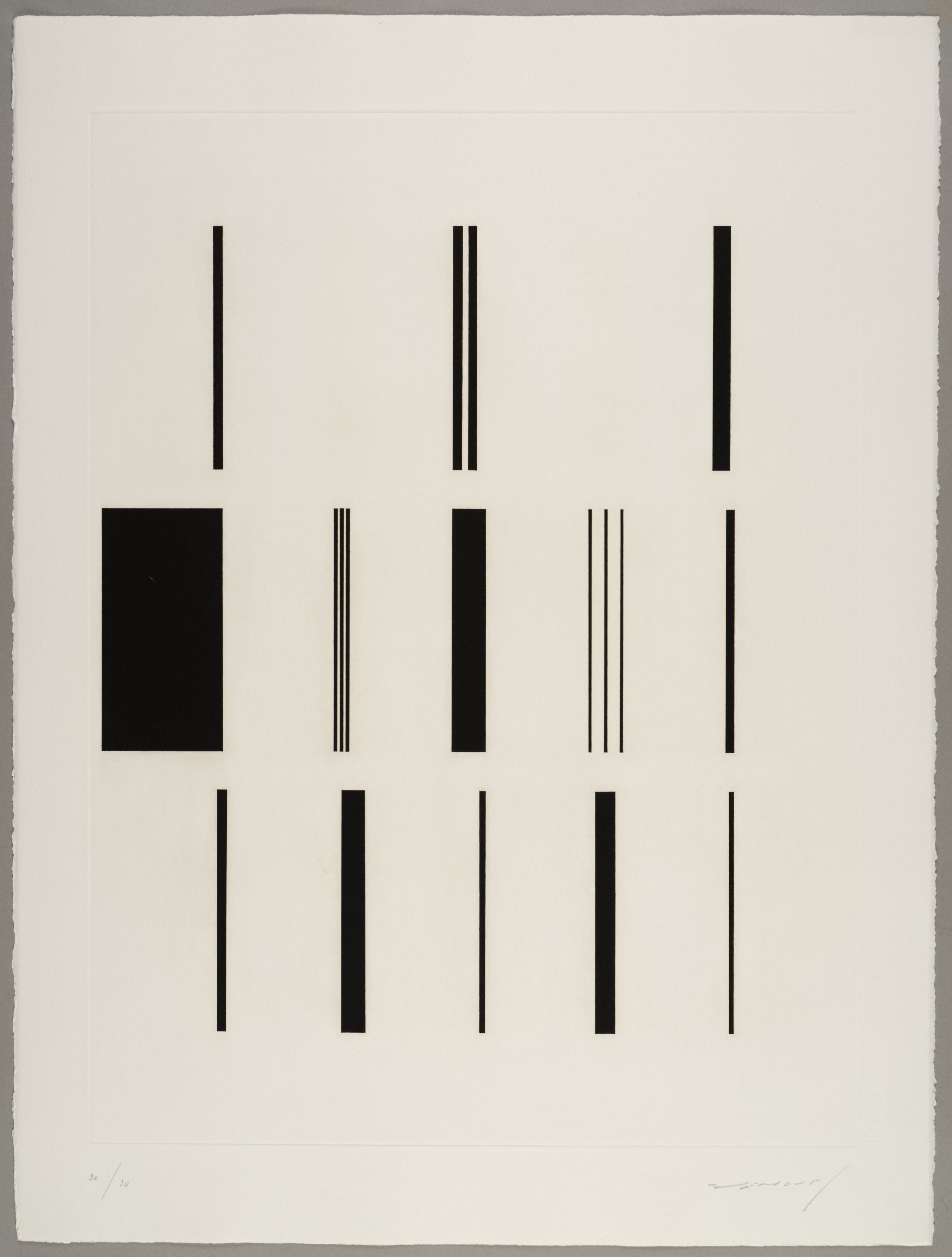 Arc II, Aurélie Nemours, 4e quart 20e siècle