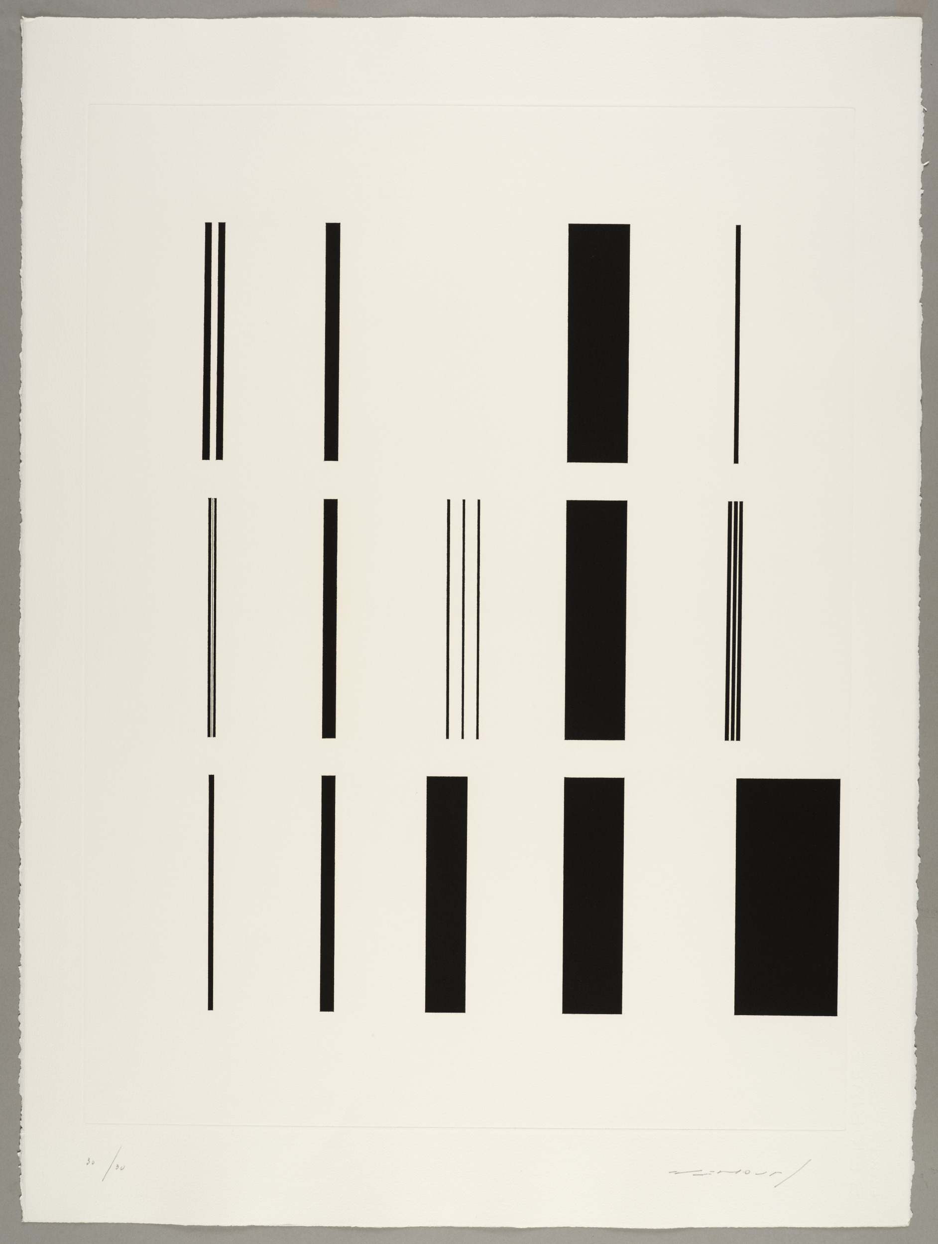 Arc III, Aurélie Nemours, 4e quart 20e siècle