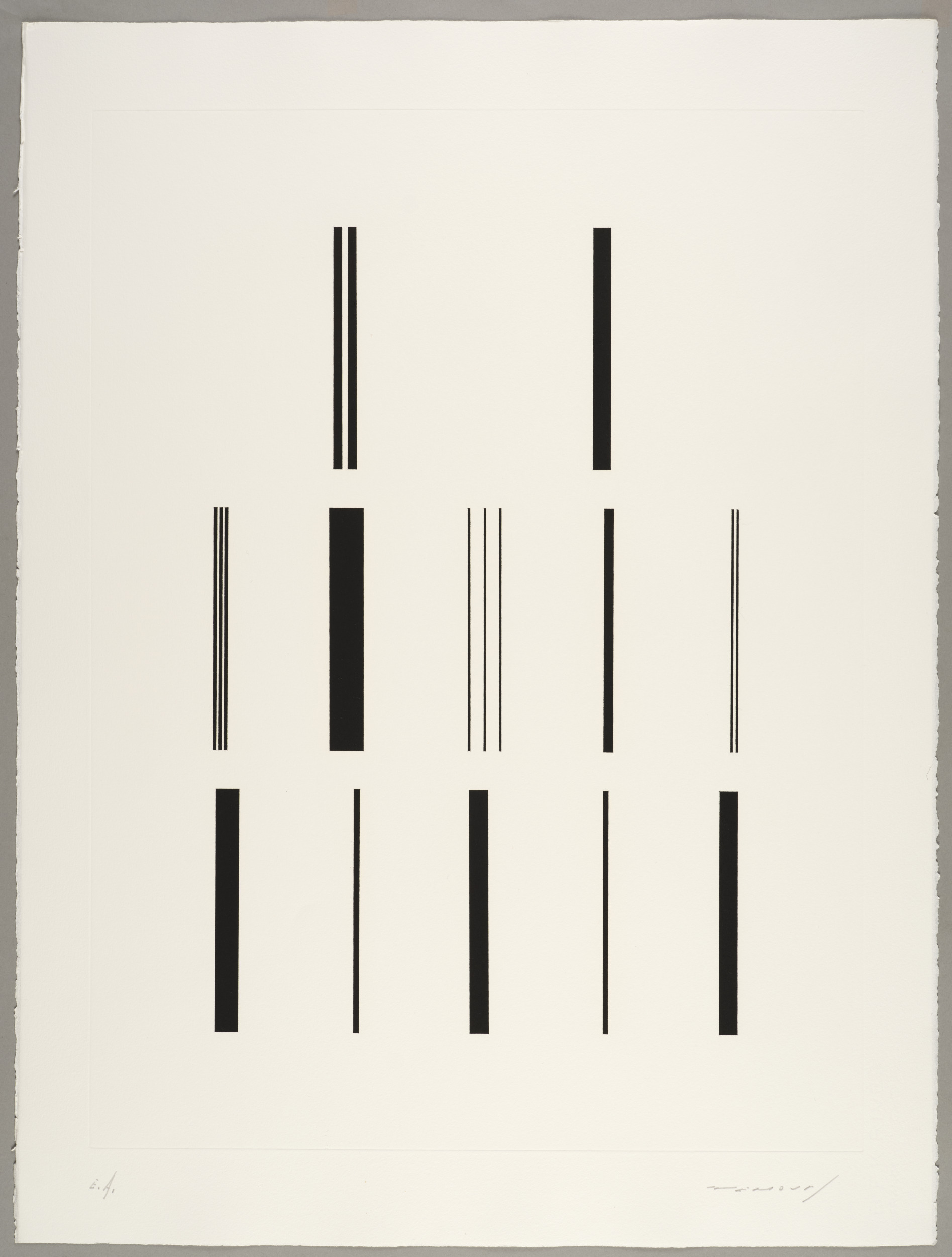 Arc IV, Aurélie Nemours, 4e quart 20e siècle
