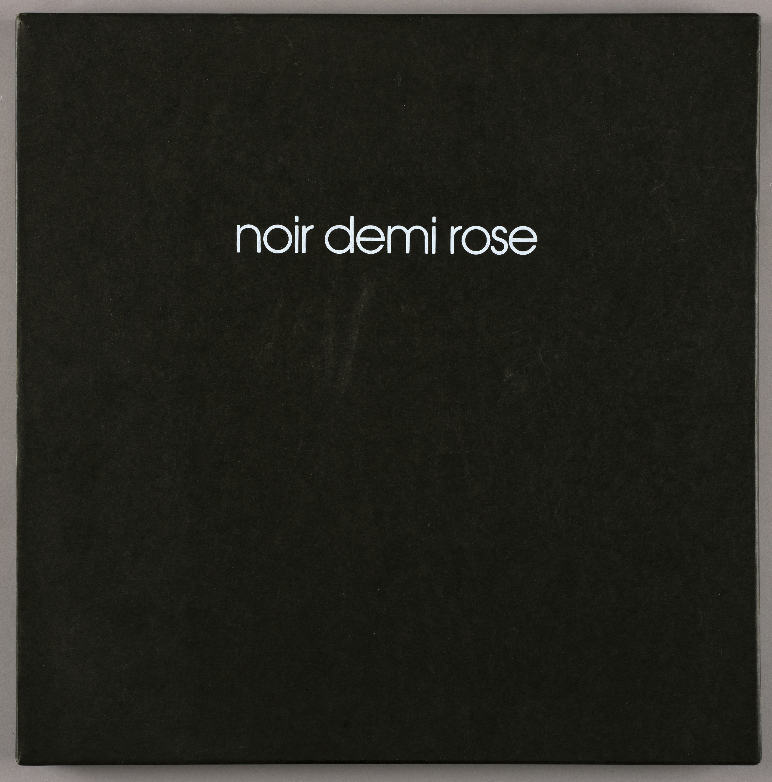 Noir demi rose, Aurélie Nemours, 4e quart 20e siècle