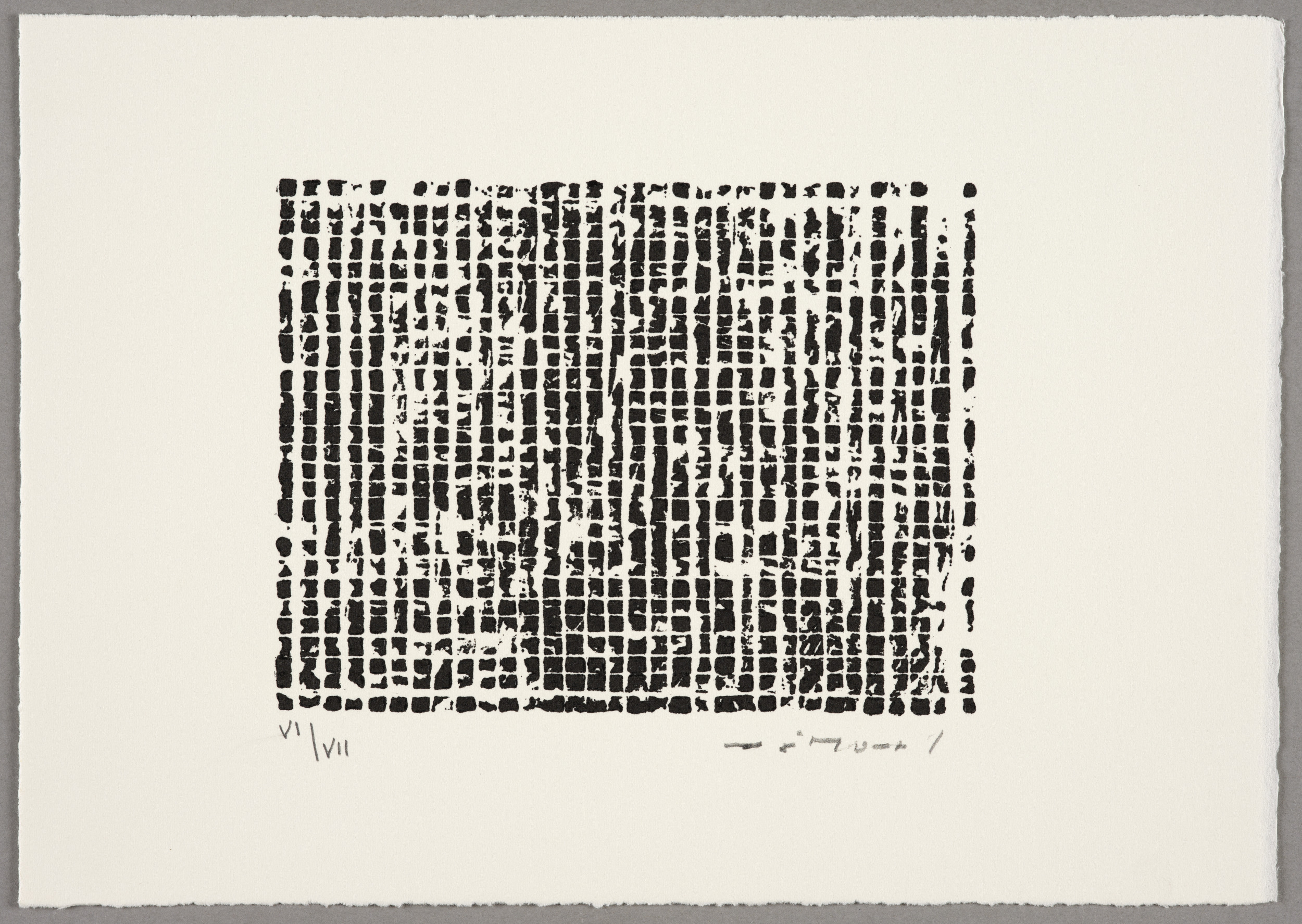 Sans titre, Aurélie Nemours, 4e quart 20e siècle