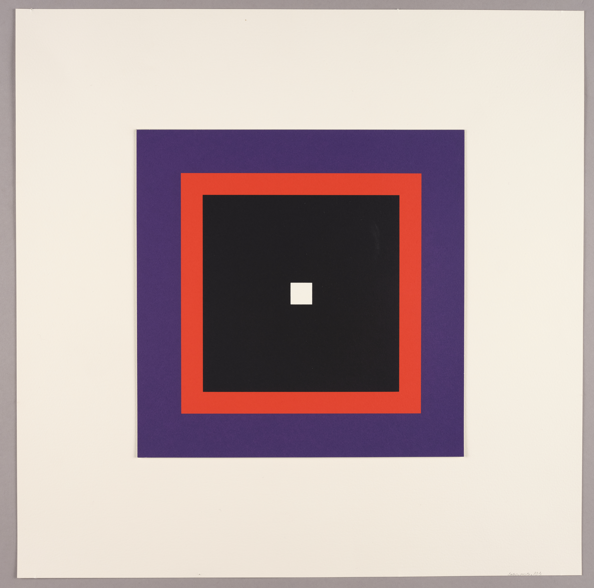 Le point blanc, Aurélie Nemours, 4e quart 20e siècle