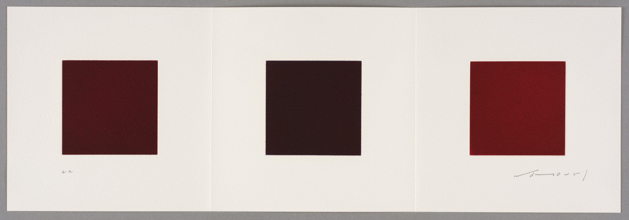 Présent, Aurélie Nemours, 4e quart 20e siècle