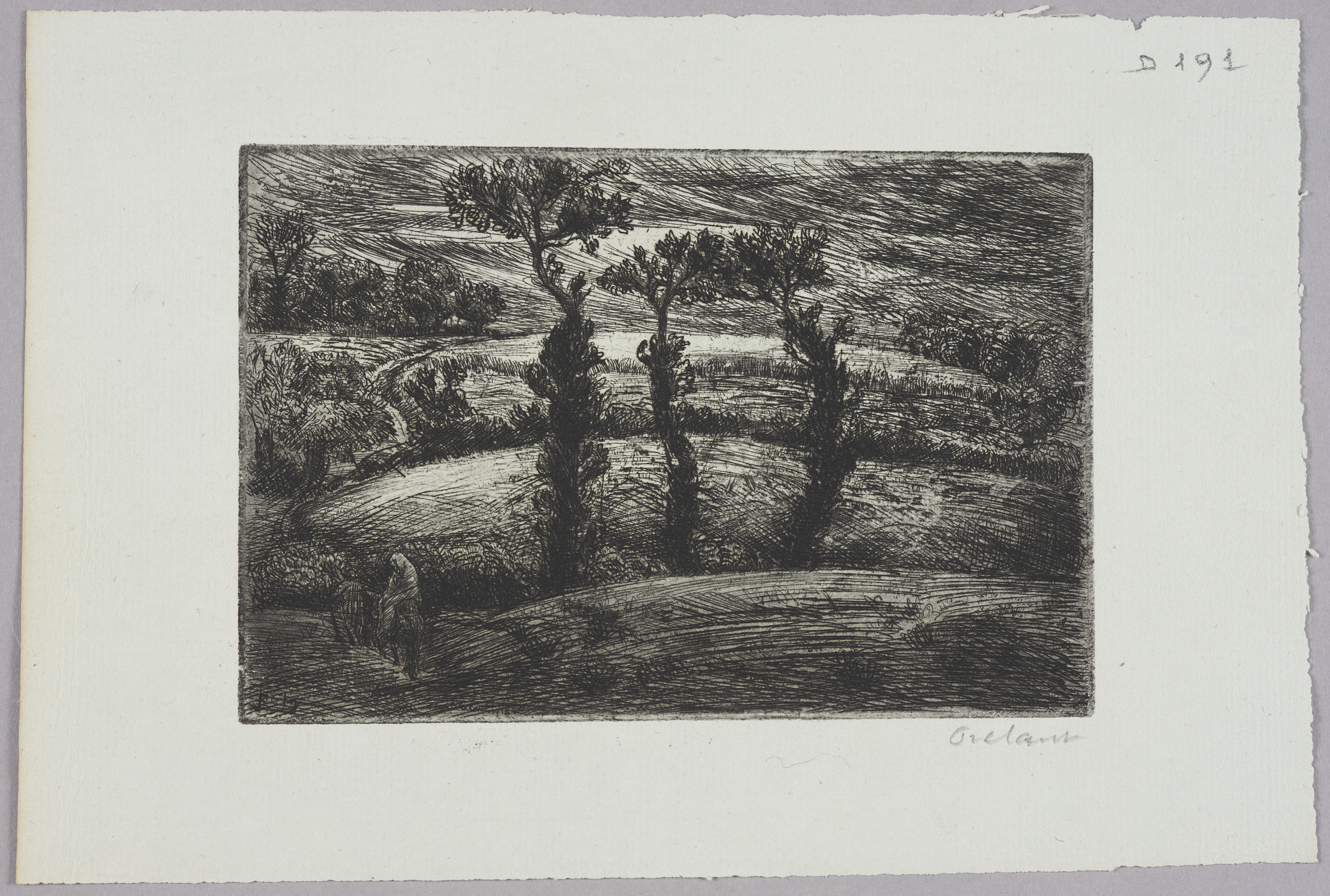 La fuite en Egypte ; Le passage du ravin ou la fuite en Egypte (titre factice)_0