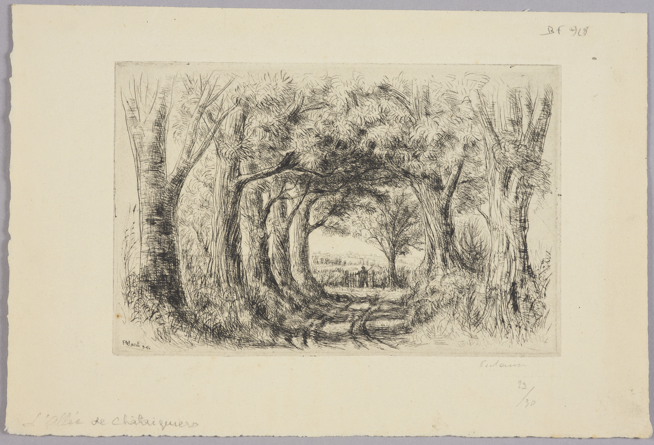 L'allée de châtaigniers_0