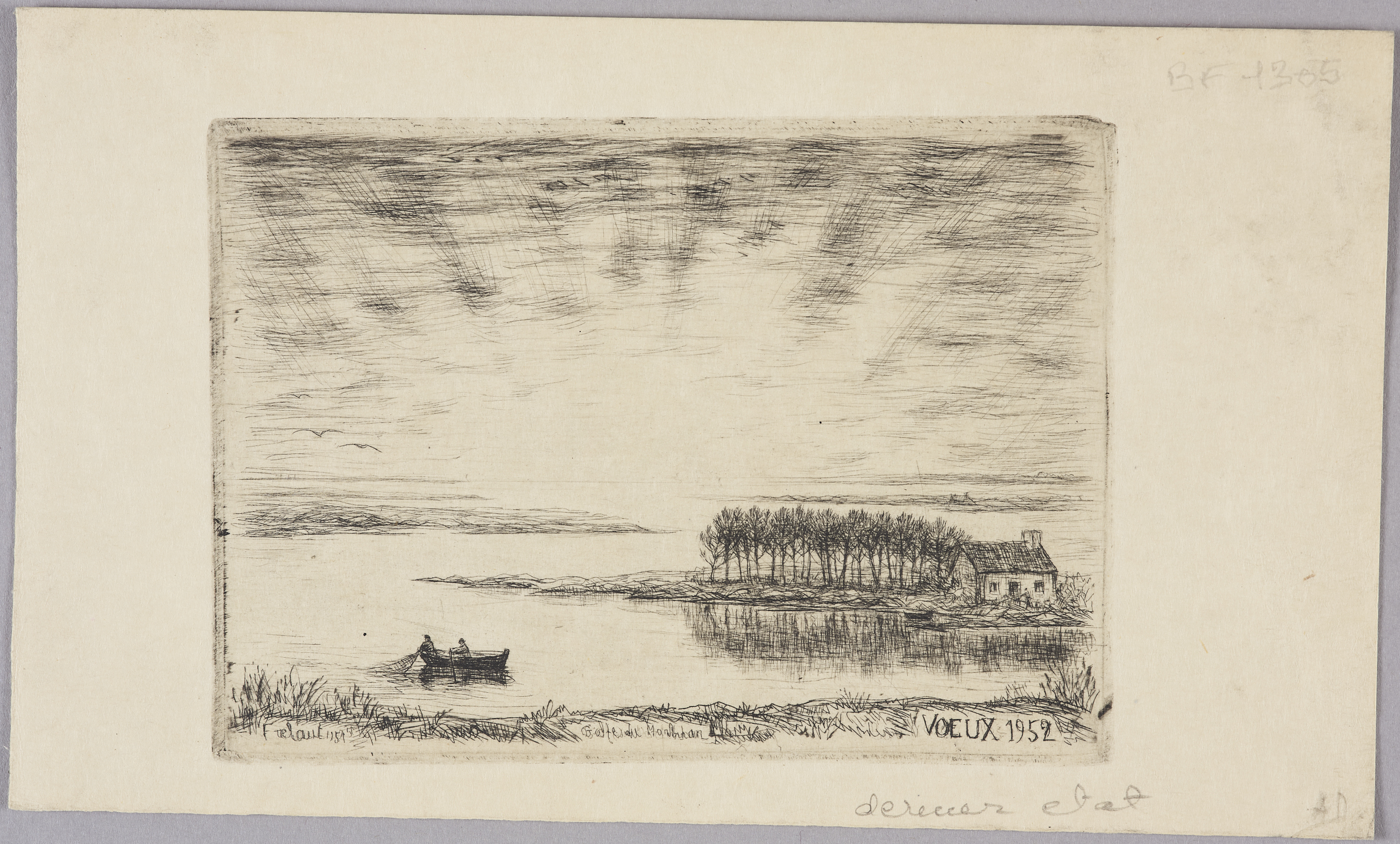 Nouvel an 1952 Bellanger (titre de catalogue), Jean Frélaut, 1951