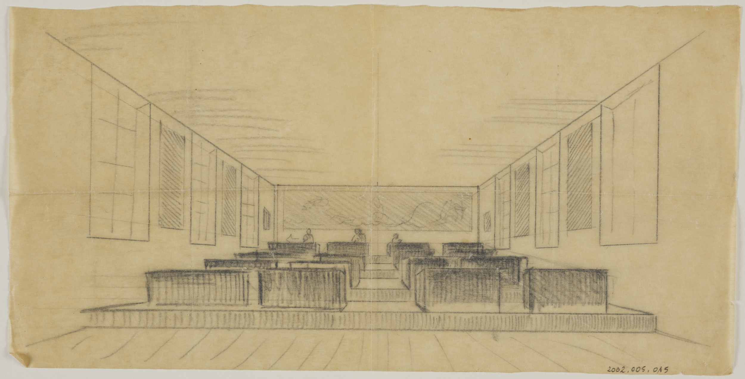 Ecole d'hydrographie de Paimpol - Plan de la classe, Jean Frélaut