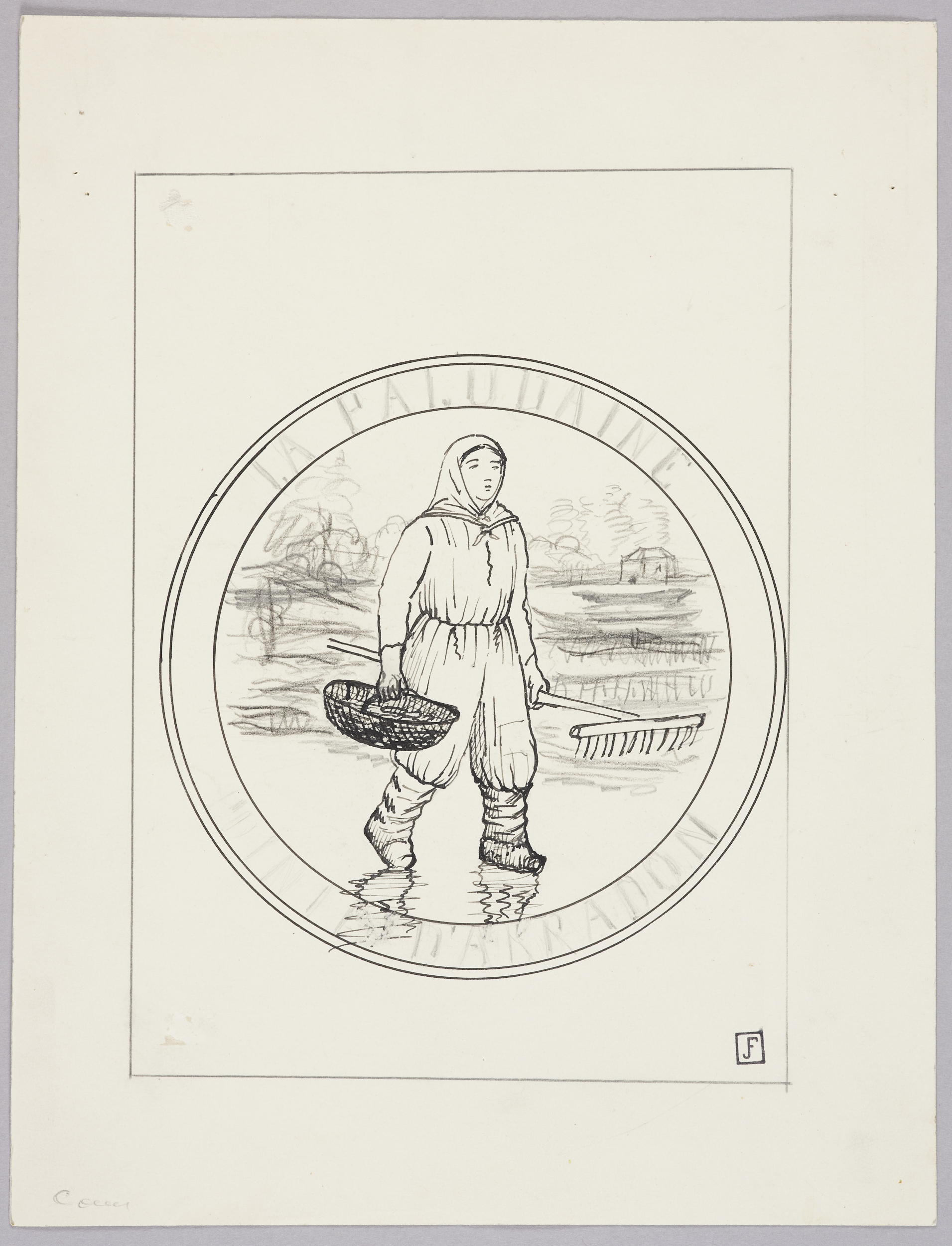 La paludaine d'Arradon, Jean Frélaut