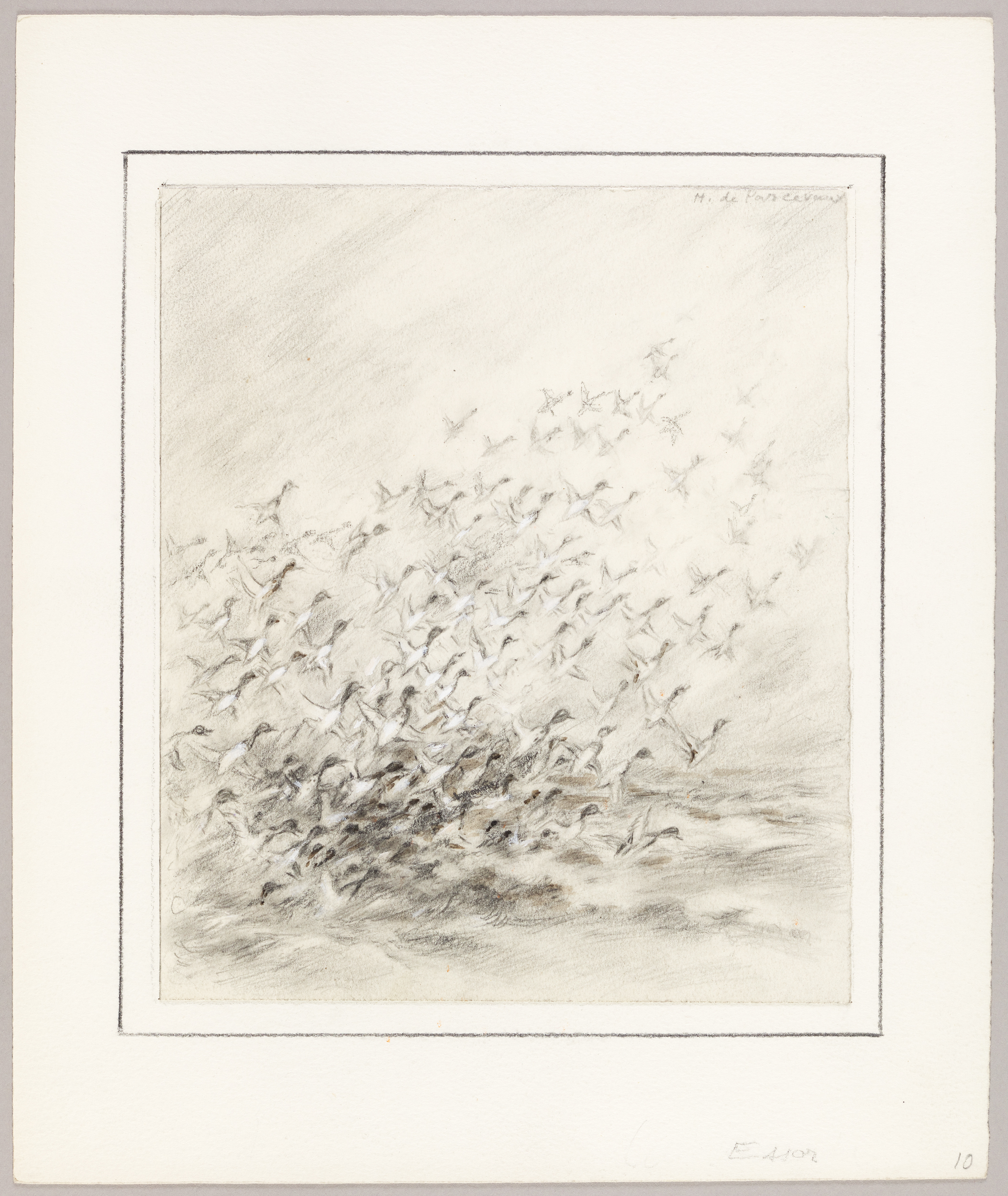 Essor, Henri de Parceveaux, 20e siècle